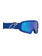 Alpinestars Vision Youth Vesta Goggles, Motocross Racing, Youth, Blithe Blue and White, Mirrored Anti-Fog Lens, CE Certified.