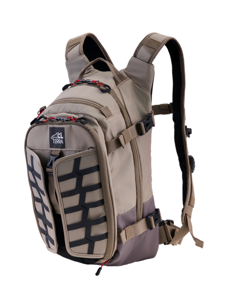 15 in. performance travel backpack AT-15 Back Pack and a sternum strap Color:Ashcroft Camo The North Face Base Backing