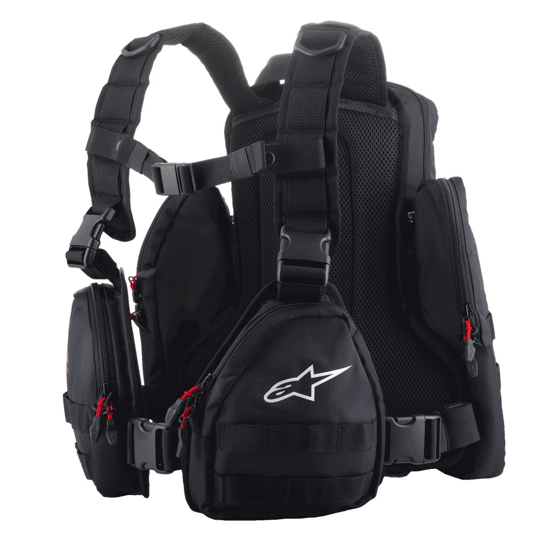Techdura Tactical Pack - BLACK OFF-ROAD Riding Backpacks | Alpinestars