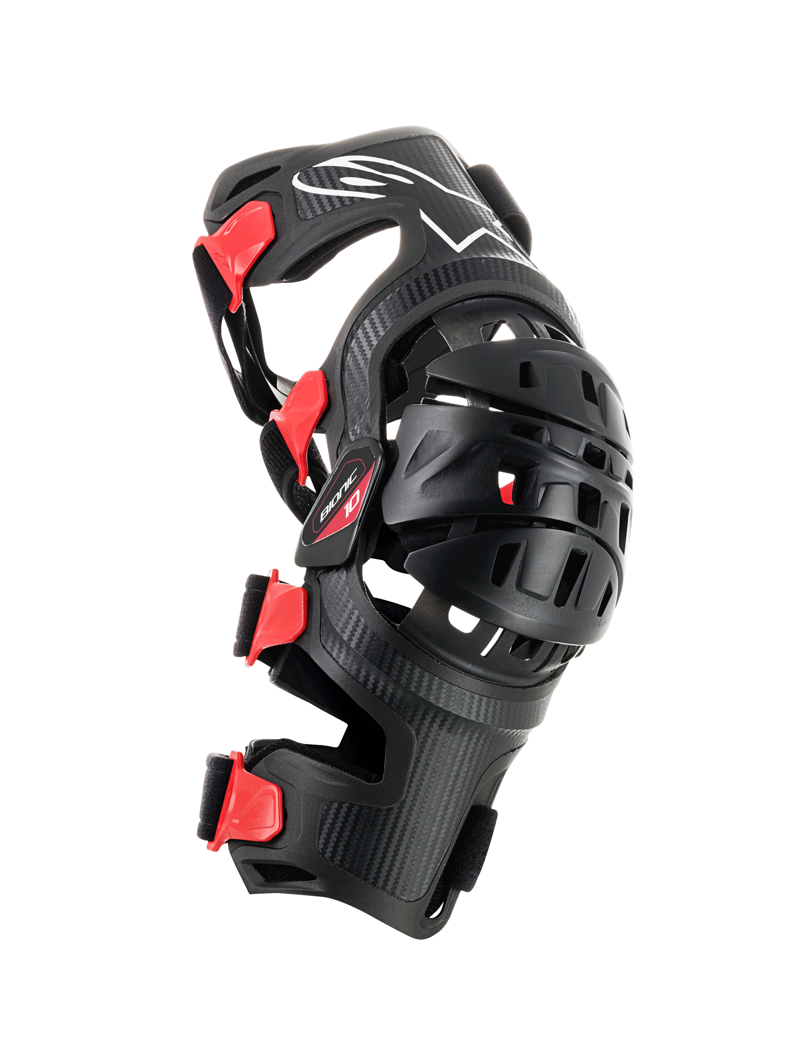 Bionic-10 Carbon Knee Brace - Right - BLACK MOTOCROSS Knee 