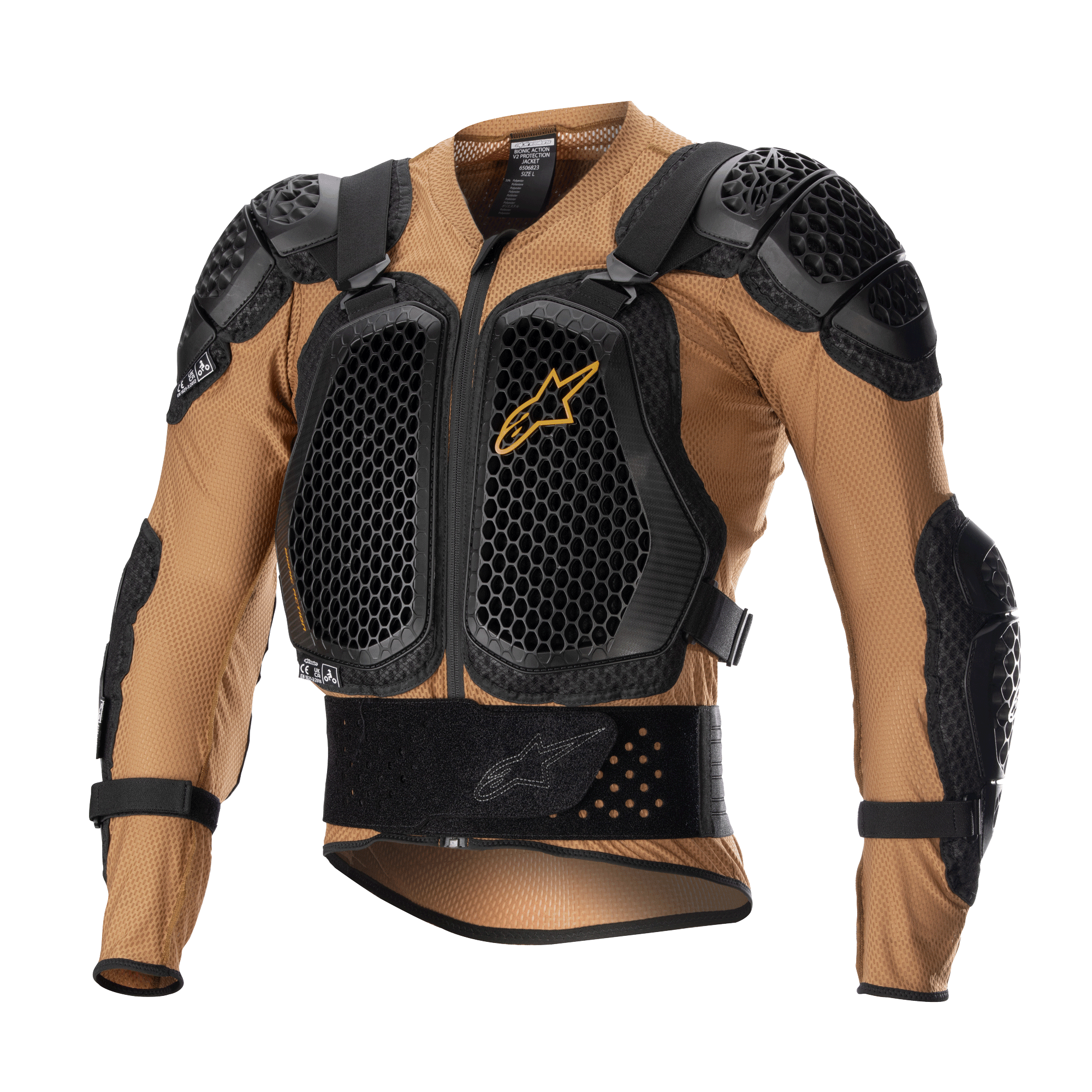 Bionic Action V2 Protection Jacket - BLACK ENDURO Chest Protection ...