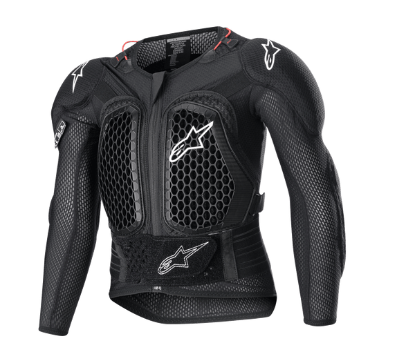 Alpinestars メッシュバイクジャケット ブラック　背面プロテクター付き 6546823-10-fr_youth-bionic-