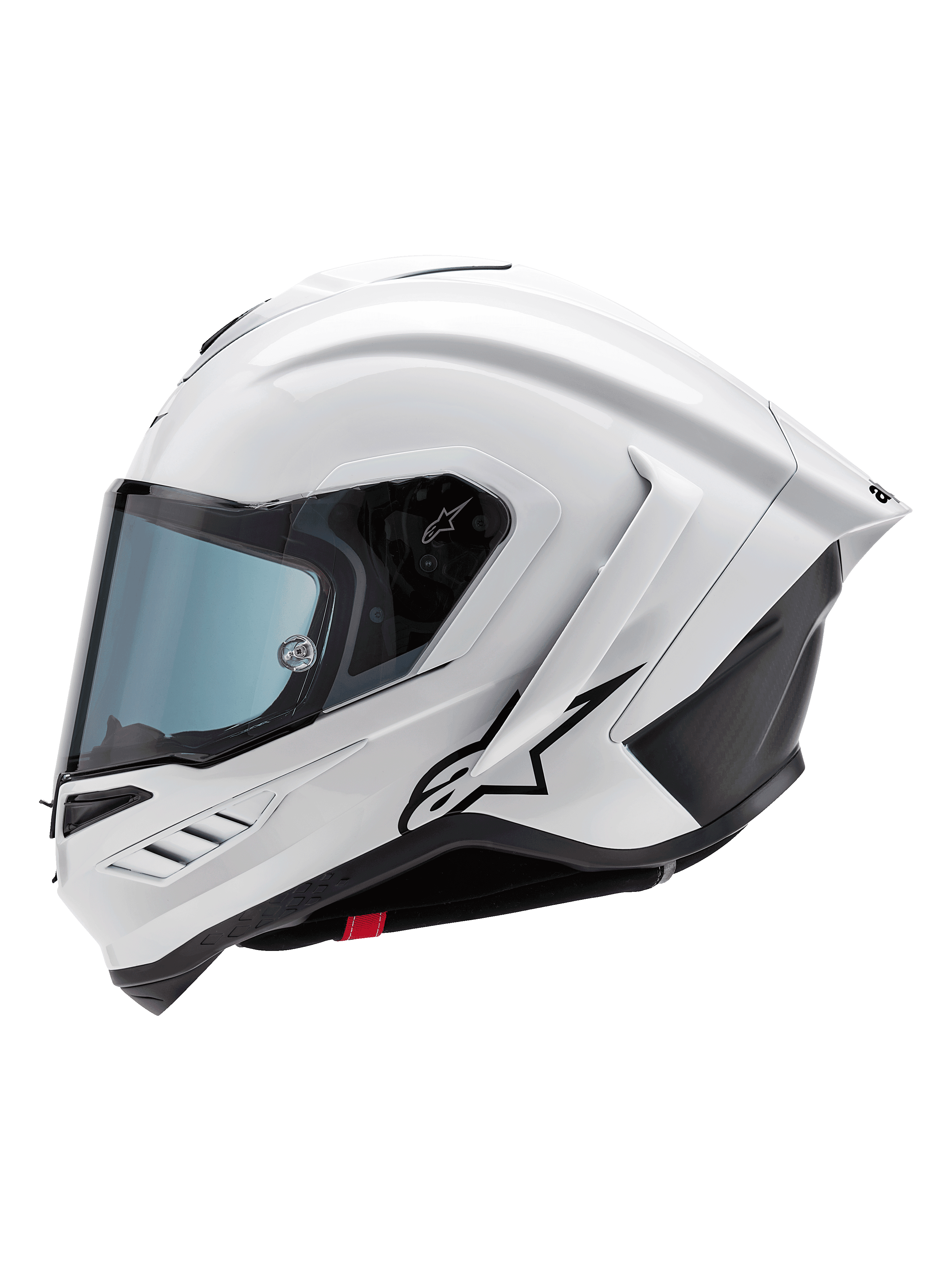 Supertech R10 Solid Helmet - BLACK RACING Helmets | Alpinestars