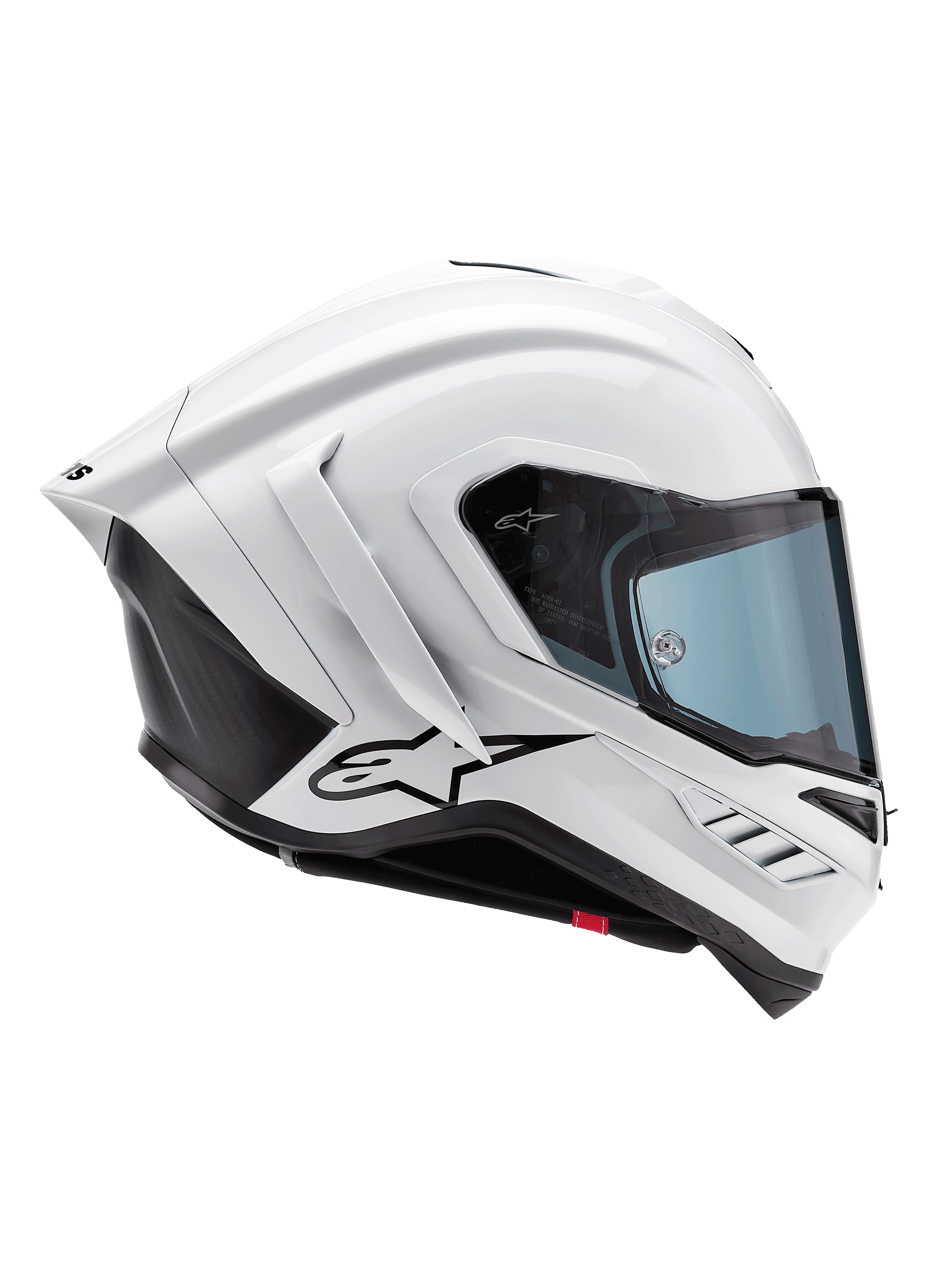 Supertech R10 Solid Helmet - BLACK RACING Helmets | Alpinestars