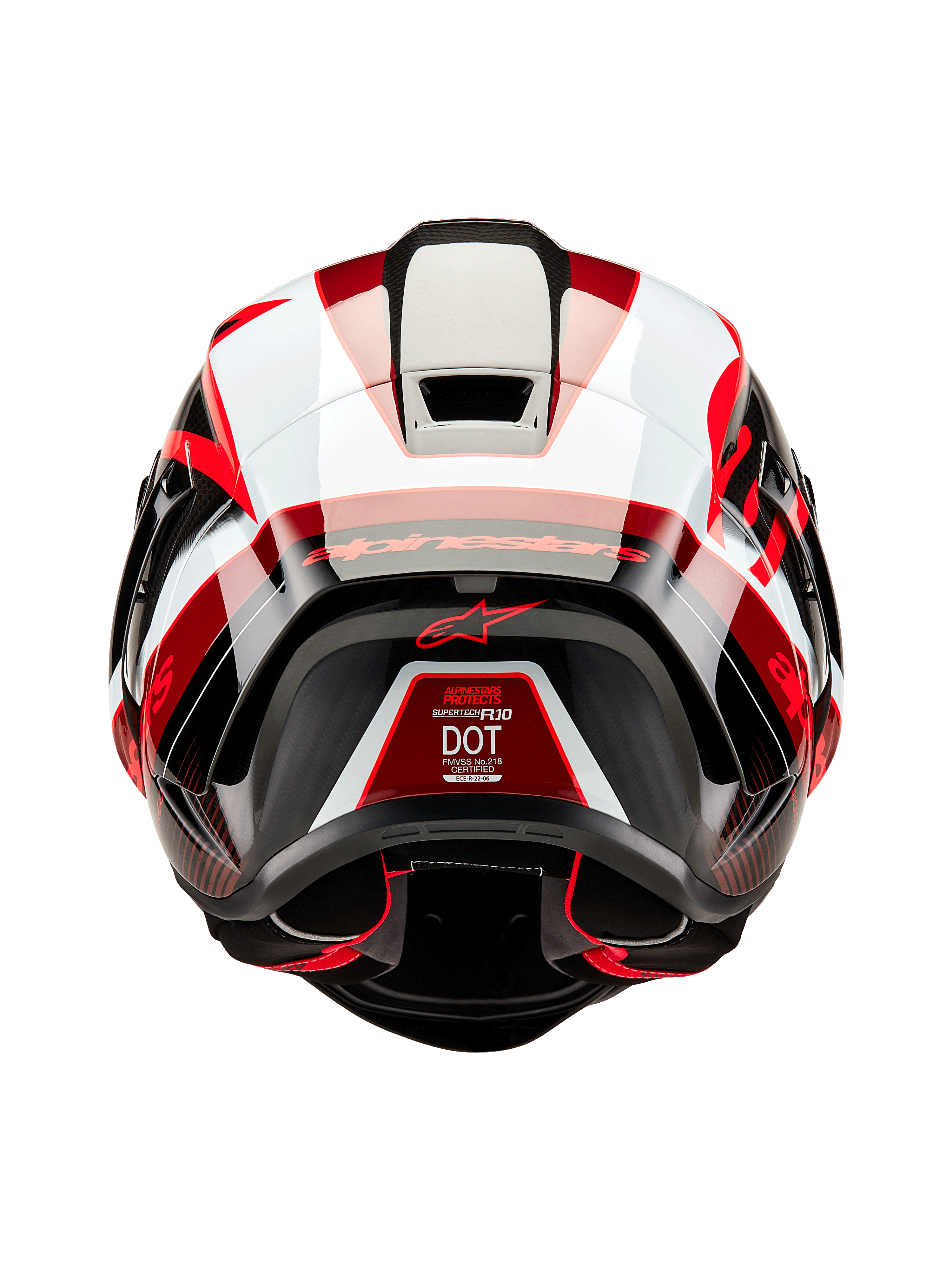Supertech R10 Team Helmet - BLACK RACING Helmets | Alpinestars