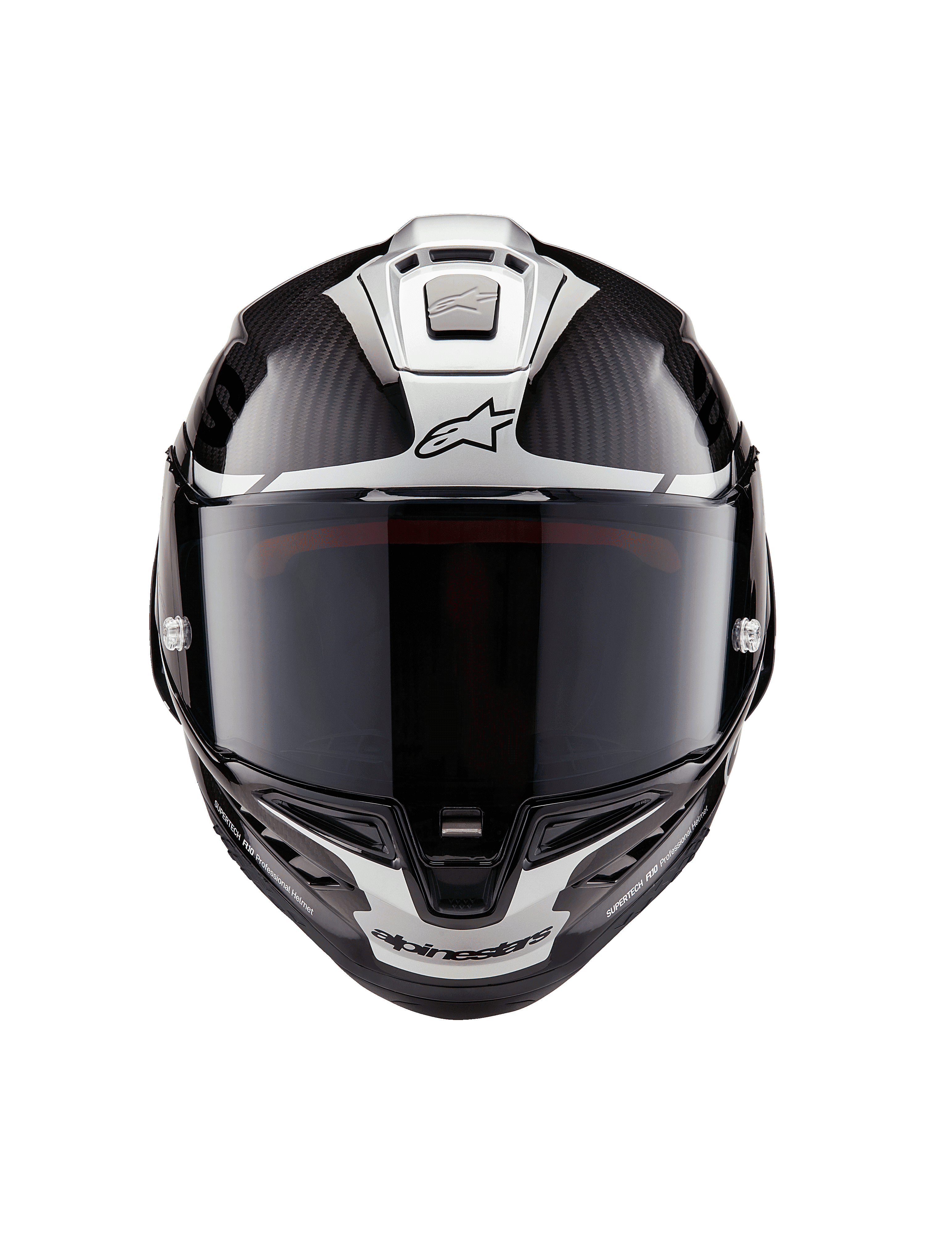 Supertech R10 Element Helmet - BLACK RACING Helmets | Alpinestars