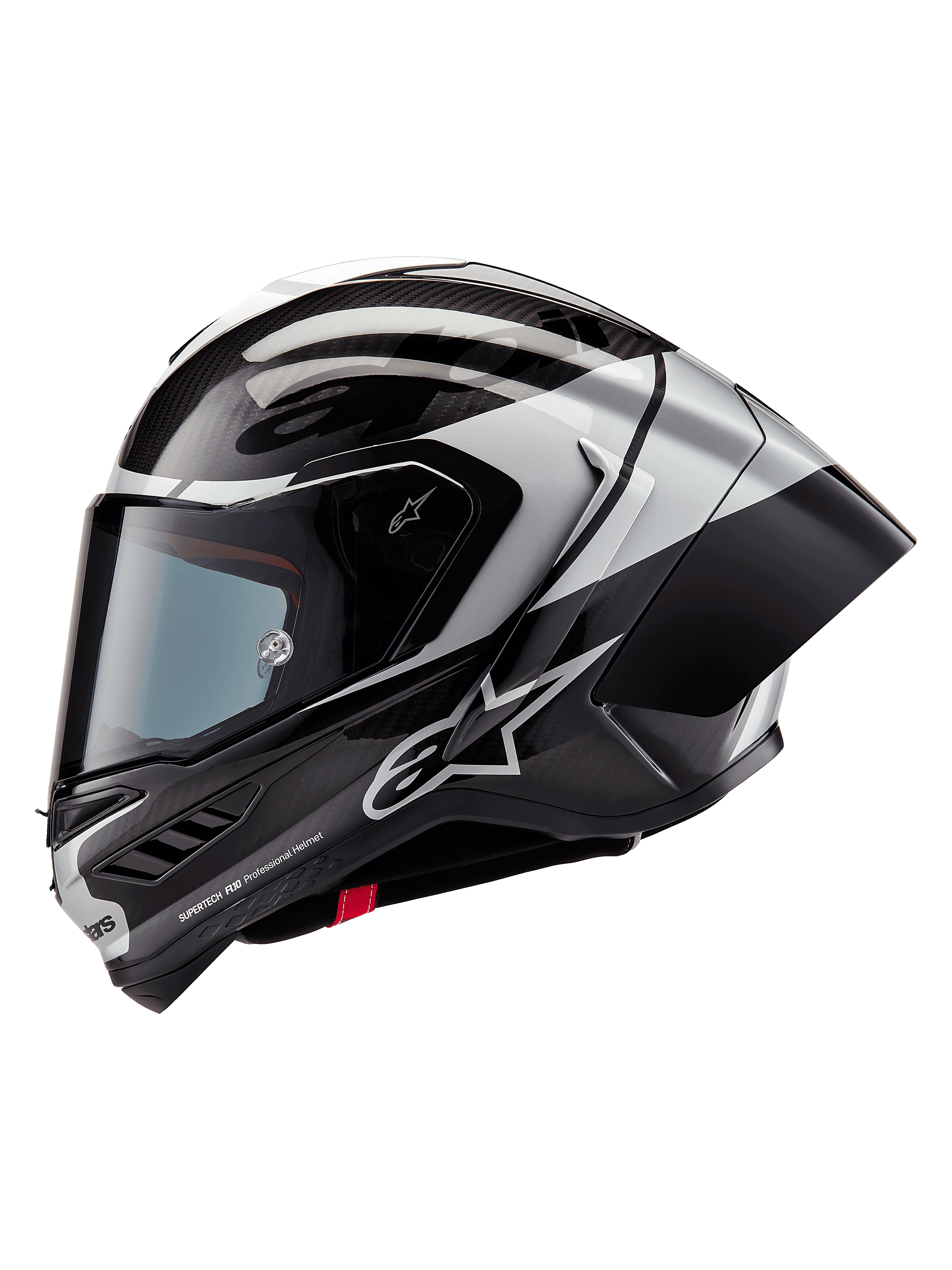Supertech R10 Element Helmet - BLACK RACING Helmets | Alpinestars