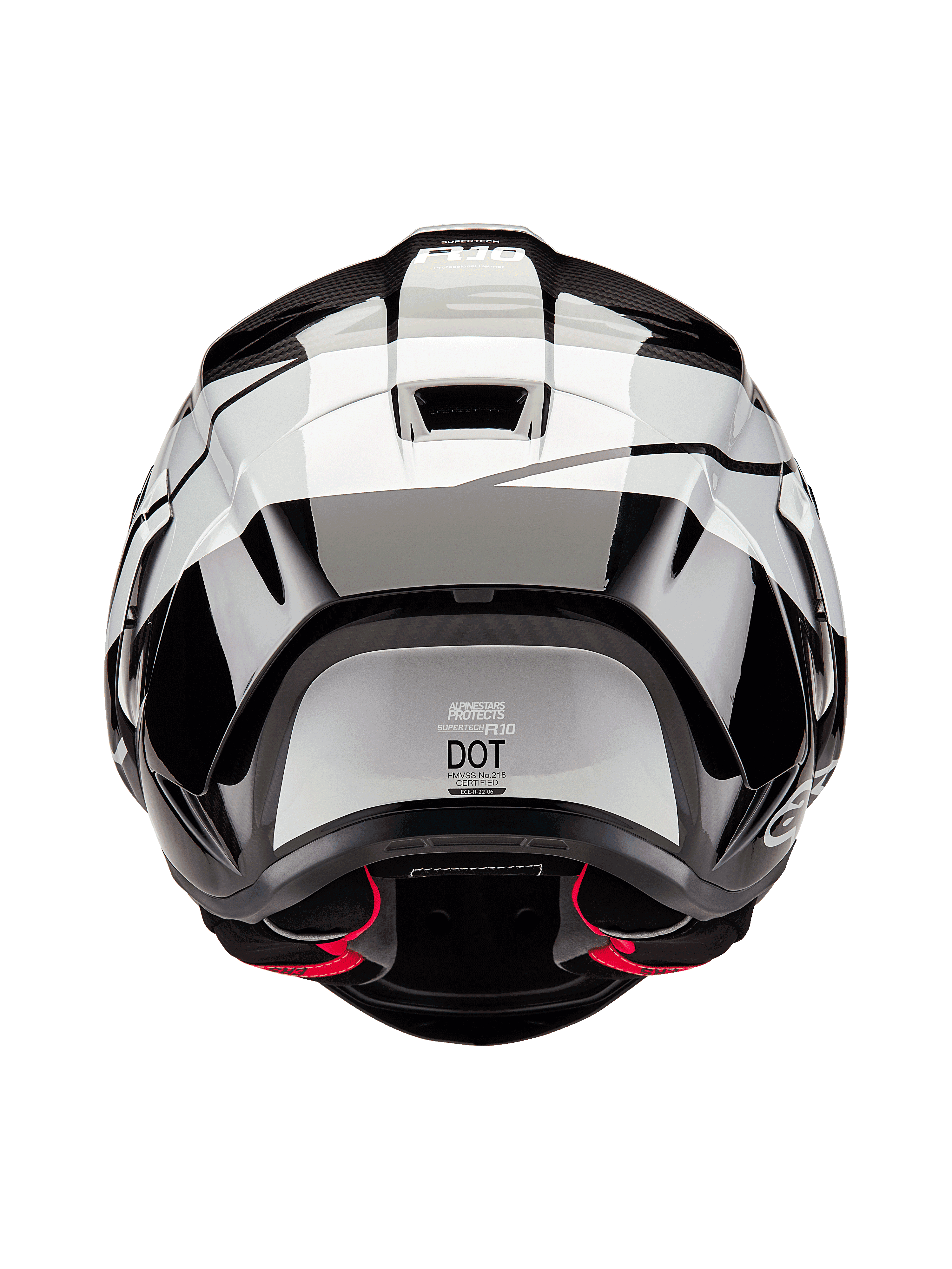 Supertech R10 Element Helmet - BLACK RACING Helmets | Alpinestars