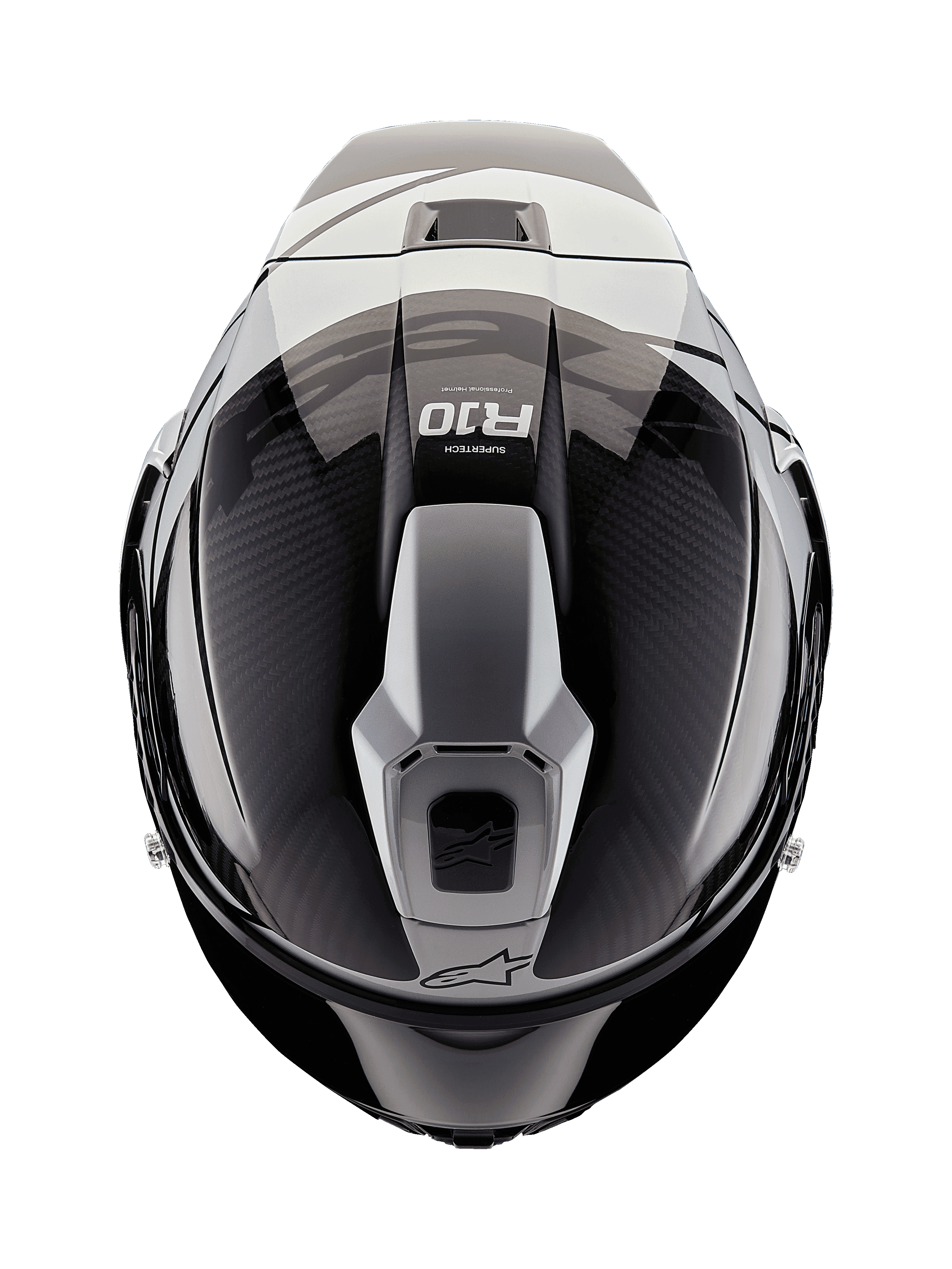Supertech R10 Element Helmet - BLACK RACING Helmets | Alpinestars