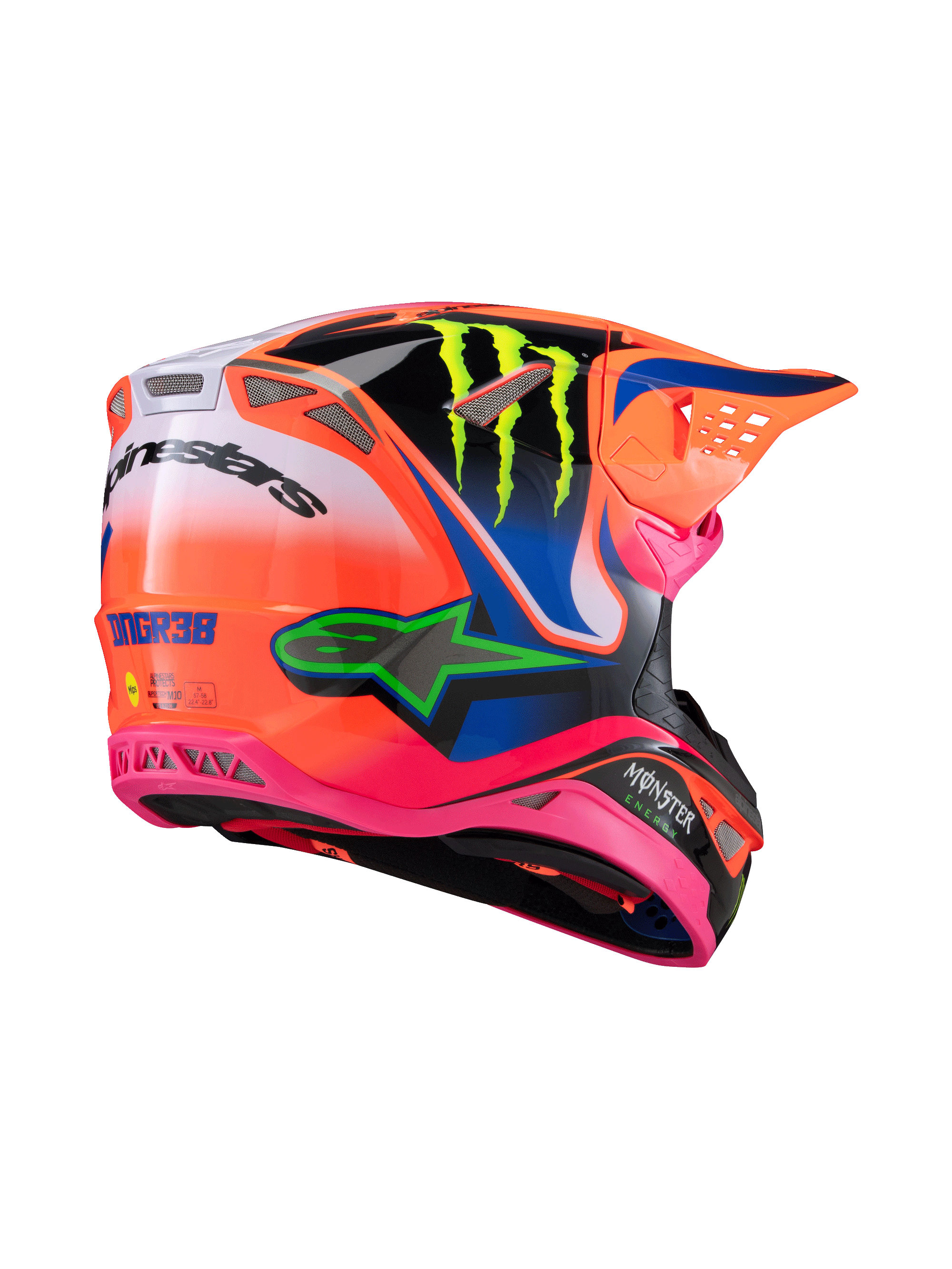 Limited Edition Supertech M10 Deegan Monster Helmet