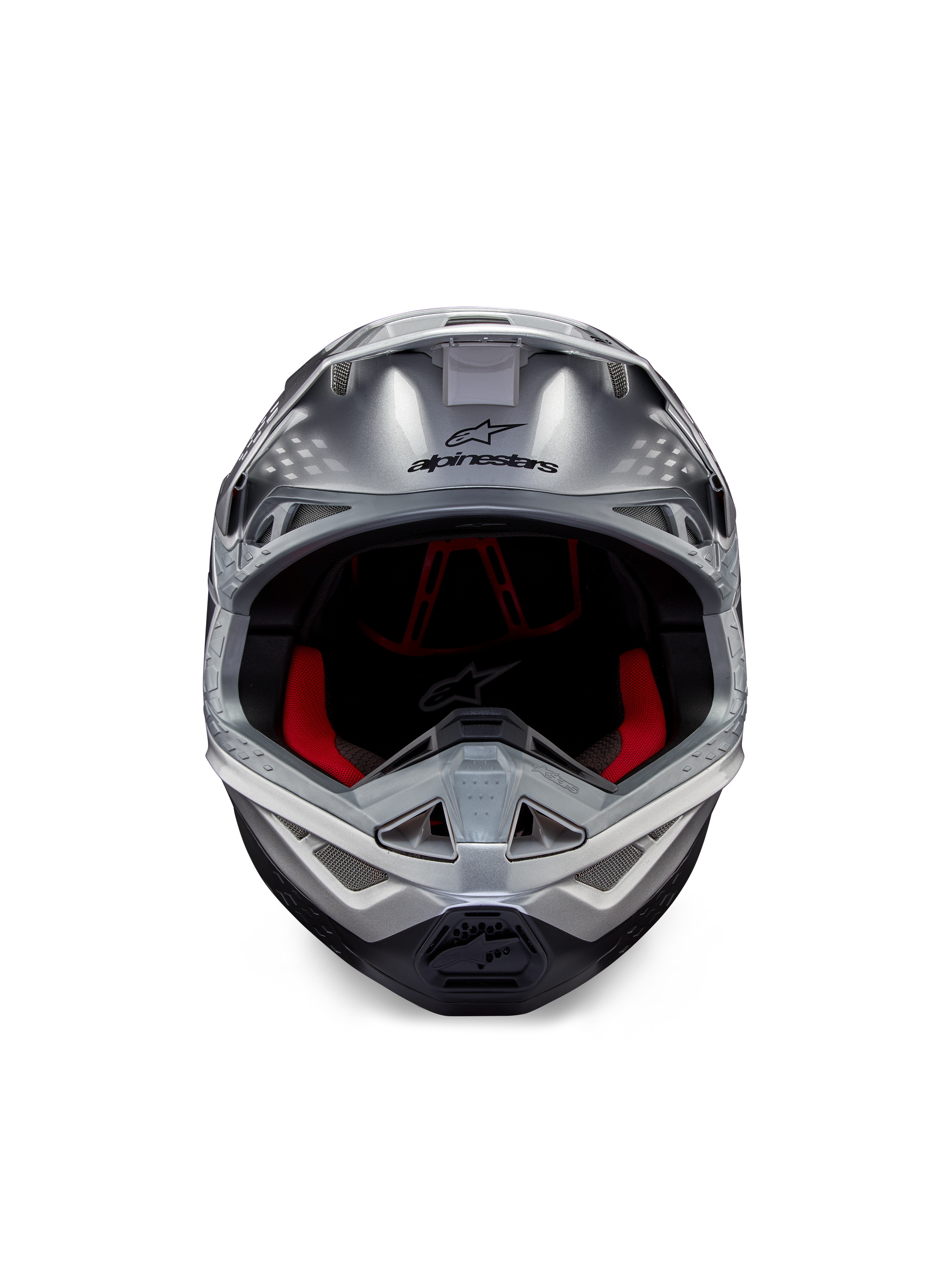 flood motorcycle helmet XS / Silver/Black/Orange Fluo Matte & Glossy