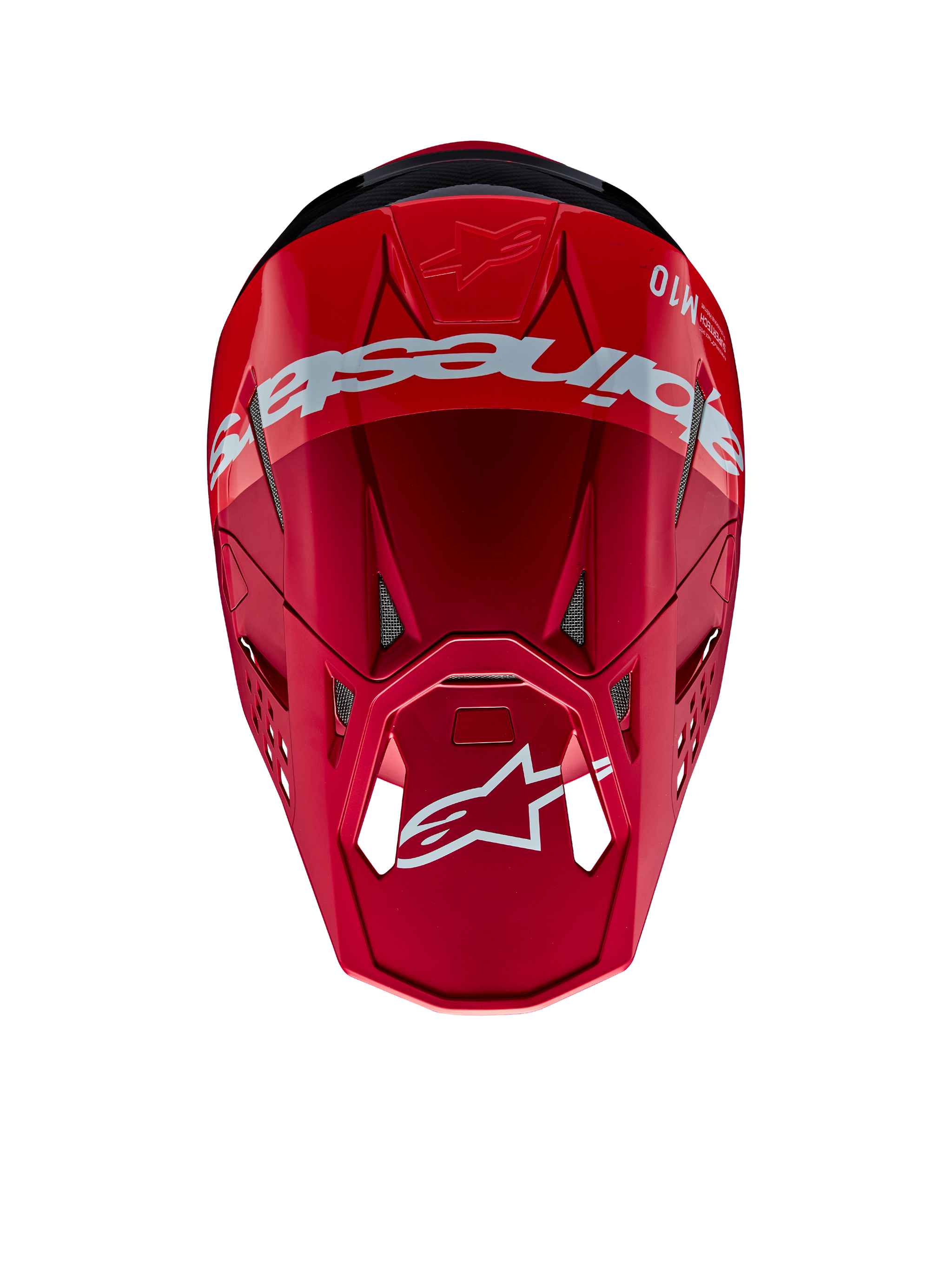 bike helmets red amazon us Supertech M10 Flood - MX Helmet