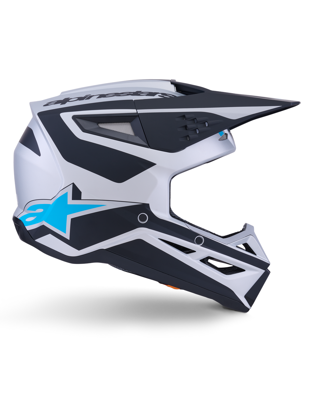 Alpinestars SM3 Heat Helmet Large / Matte Silver/Blue/Black