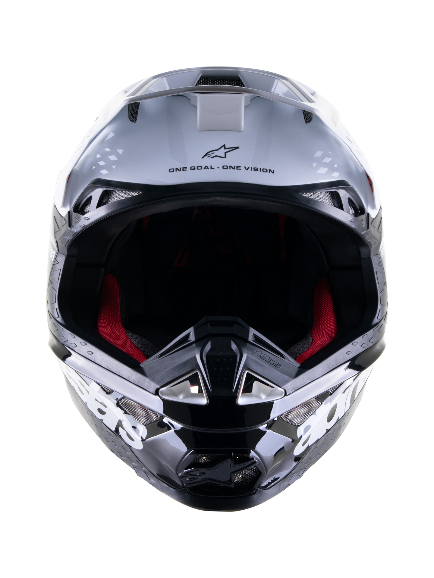 Alpinestars Supertech M8 Radium 2 Helmet Black White XL