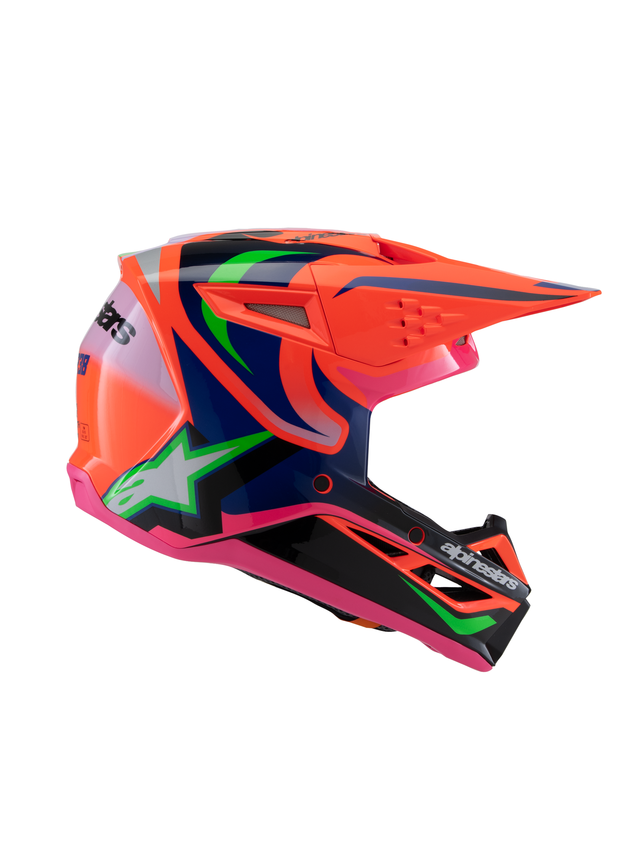 dot german motorcycle kids helmet SM3 Youth Deegan Helmet ECE06/DOT - Motorcycle Helmet