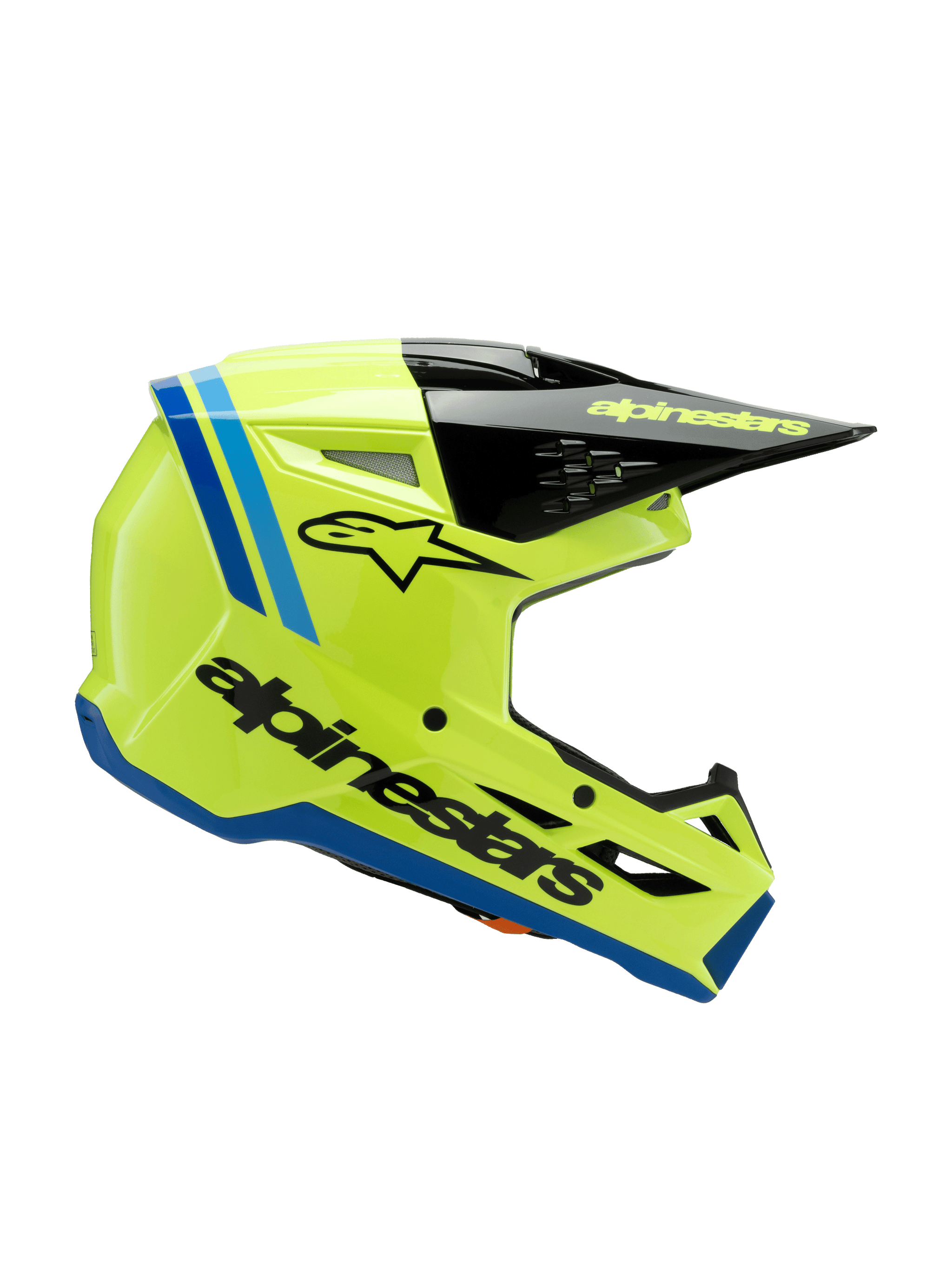 bright yellow motorcycle helmet Alpinestars US