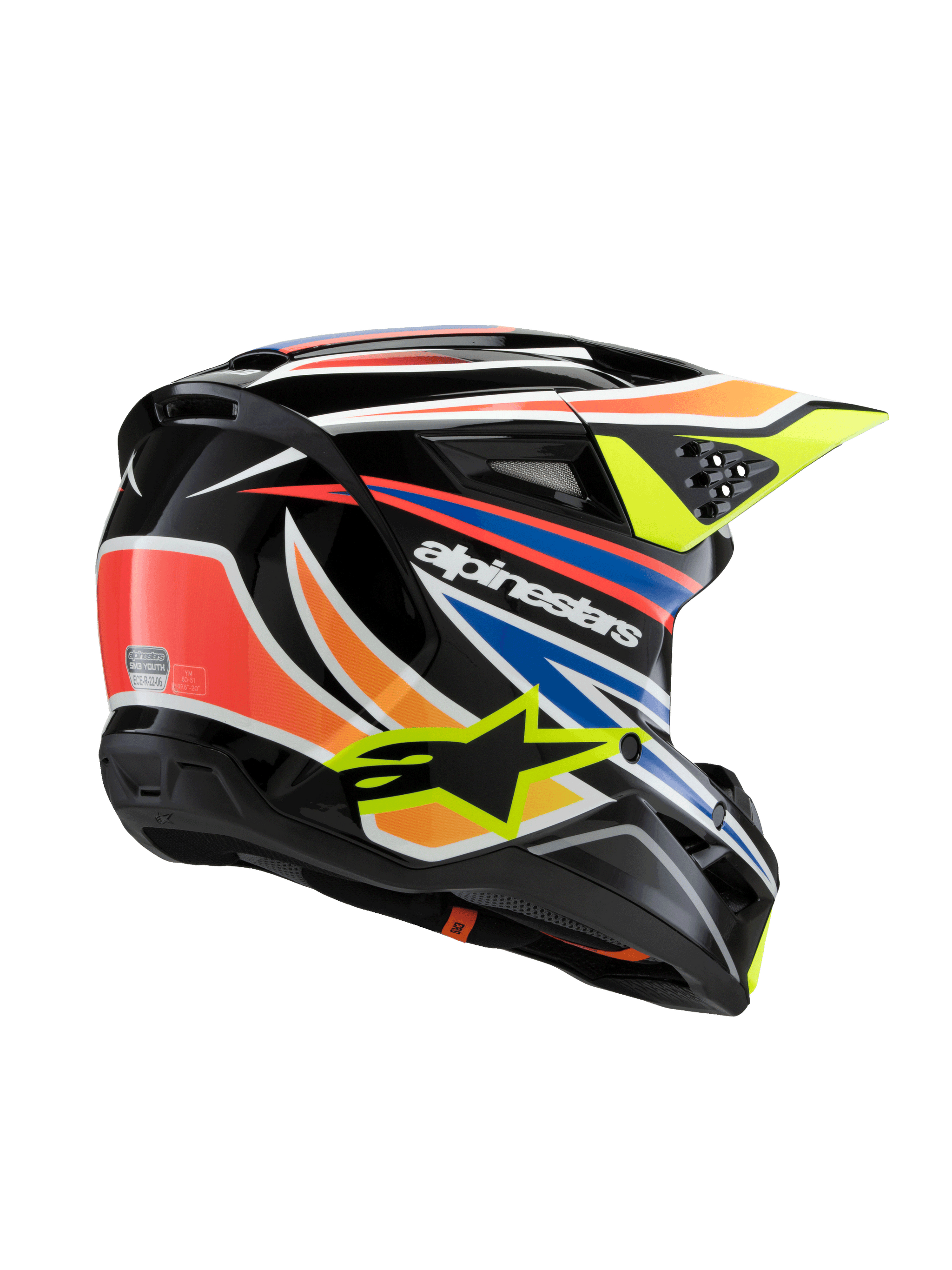 custom youth motorcycle helmet Alpinestars US