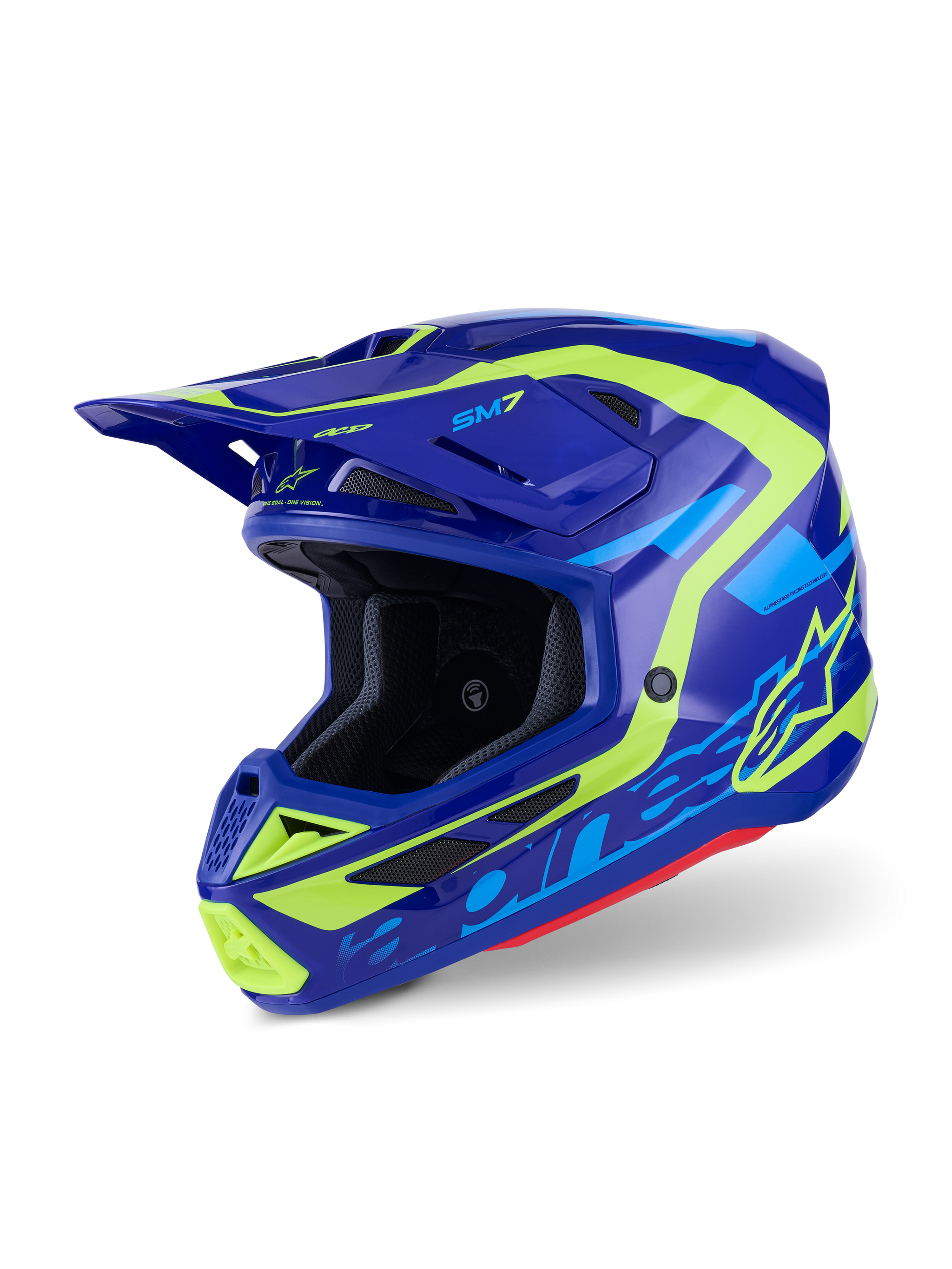 fluorescent motorcycle helmet S-M7 Deed Helmet ECE06/DOT - Motorcycle Helmet