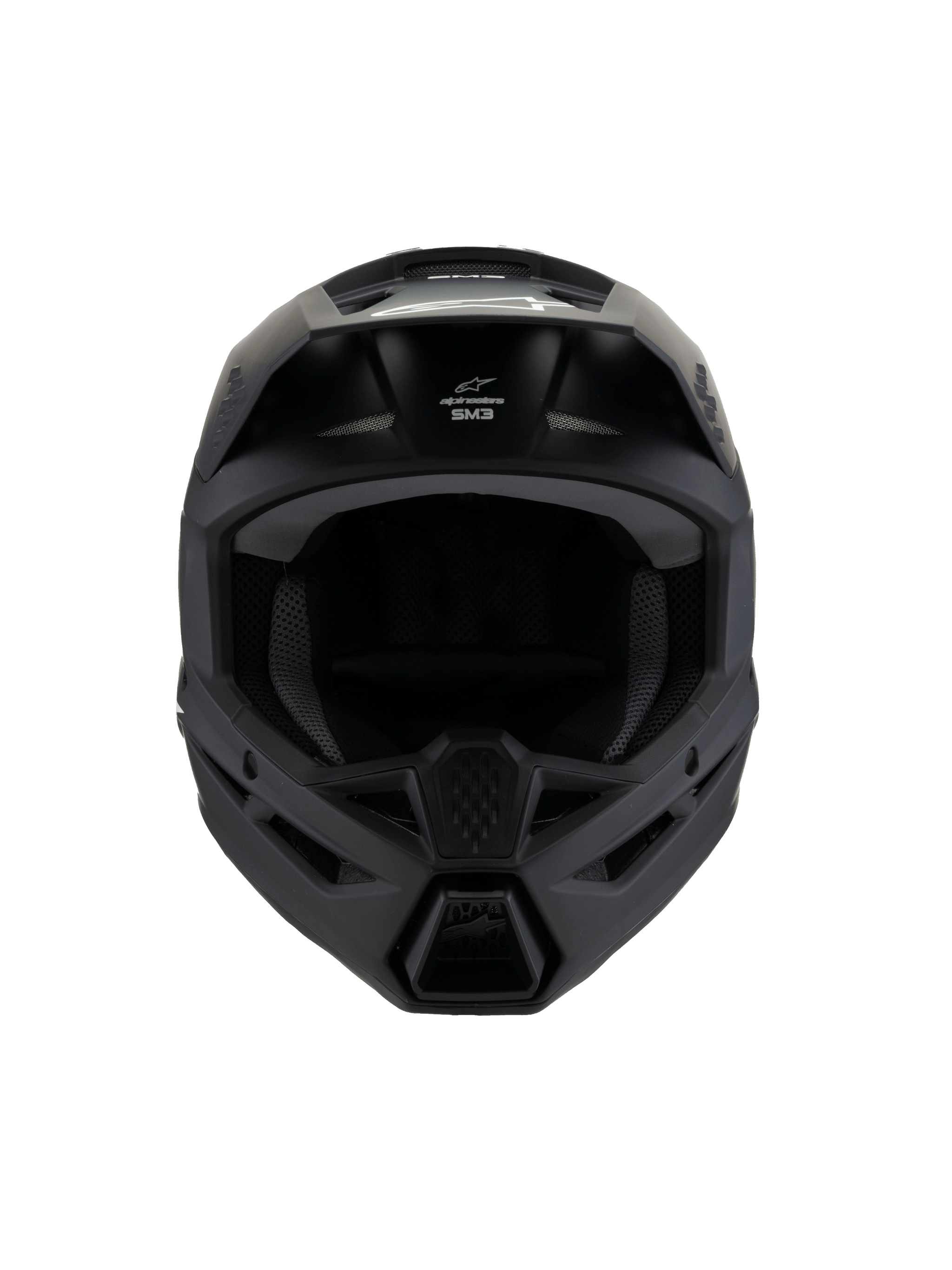 SM3 Youth Solid Helmet ECE06/DOT Black MOTOCROSS Helmets