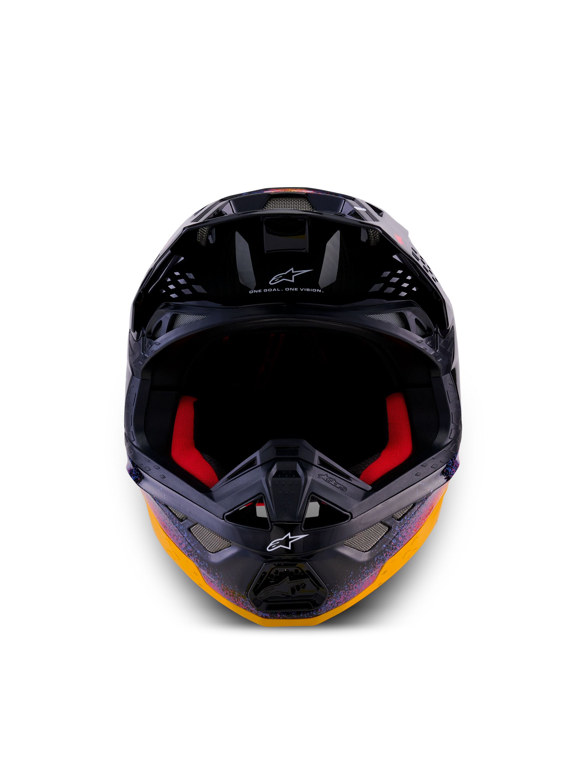 basecamp bike helmet black red white model ht-10 Alpinestars US