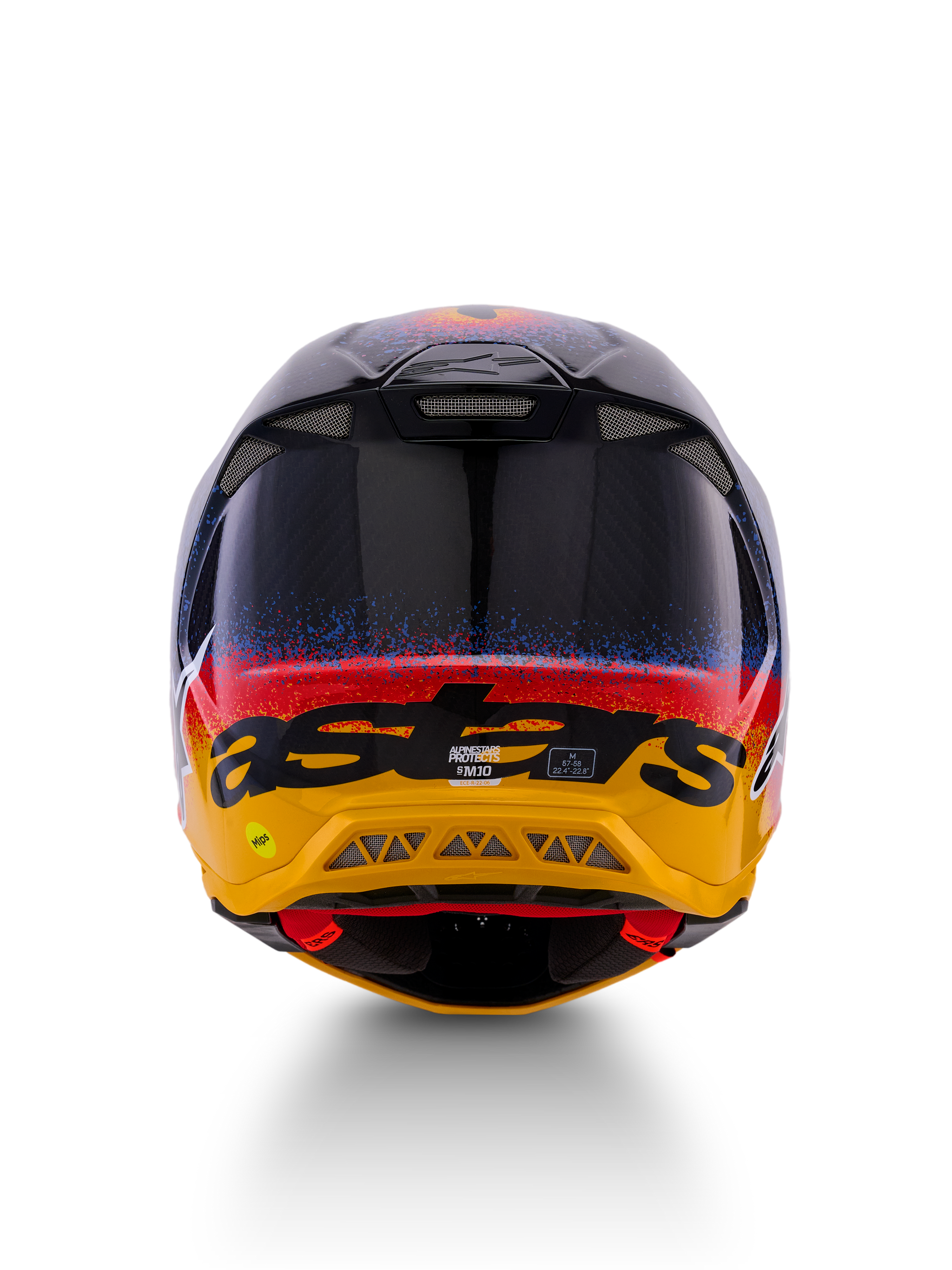 basecamp bike helmet black red white model ht-10 Alpinestars US