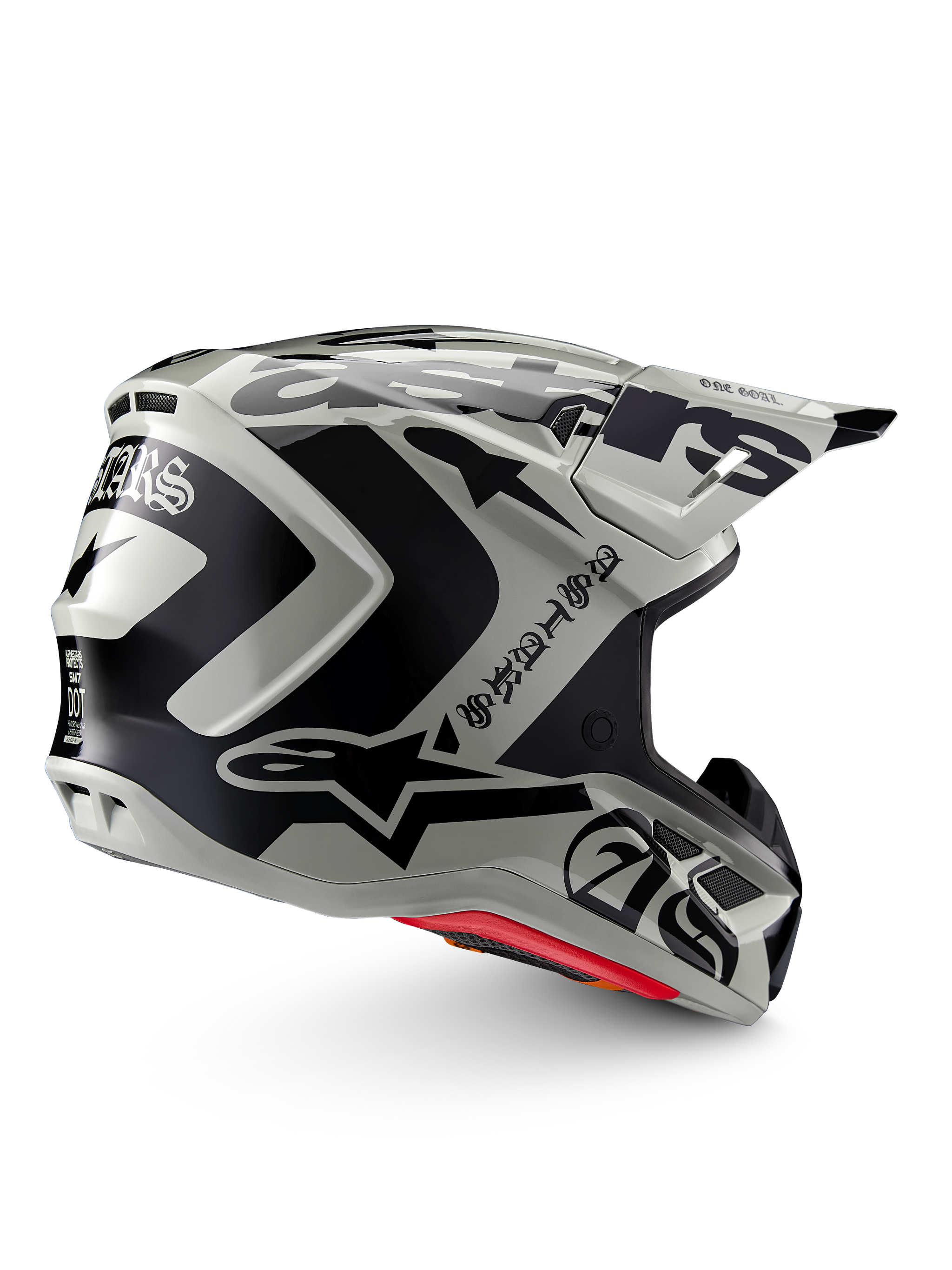 Limited Edition S-M7 Wolf Dust Helmet ECE/DOT