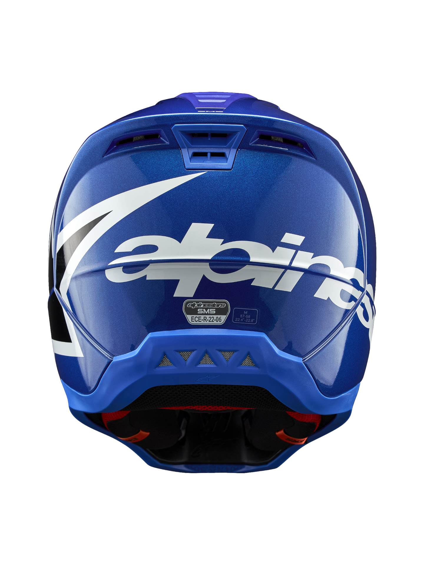 candy plasma blue motorcycle helmet L / Blue Glossy