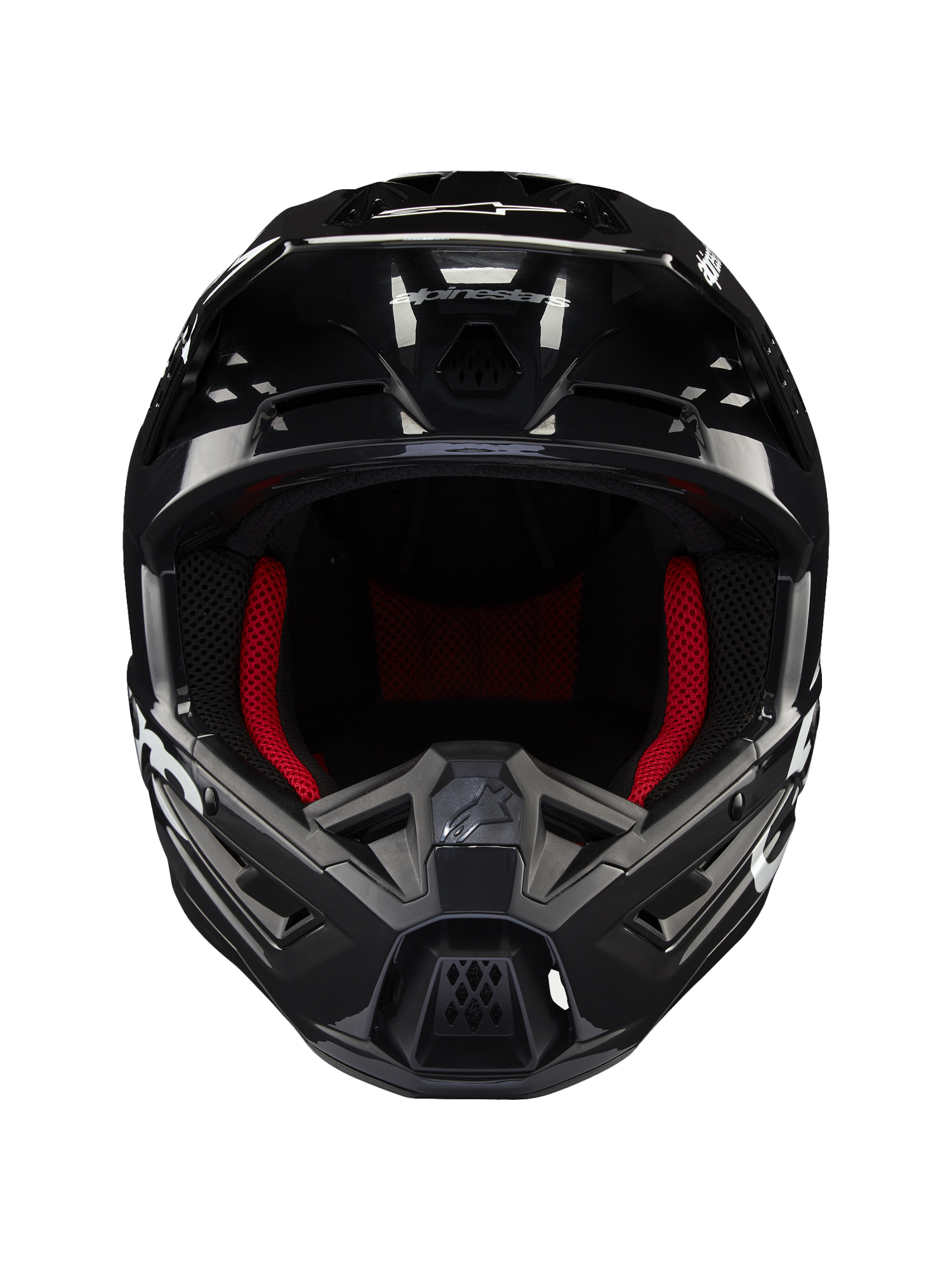 ASTARS モトクロスヘルメット SM5 黒/赤　ビーコム付き ASTARS モトクロスヘルメット SM5 黒/赤 ビーコム付き Alpinestars SM5