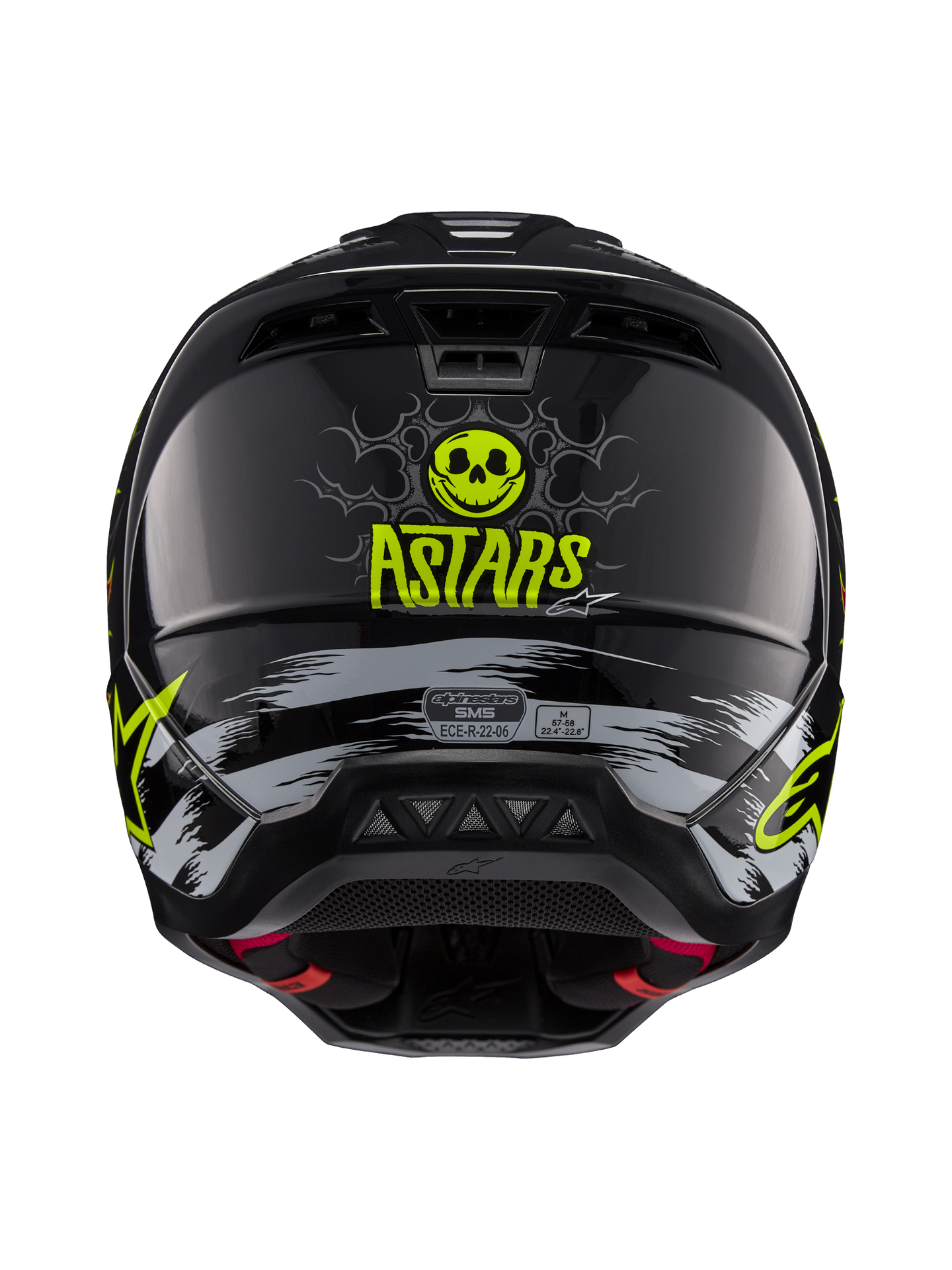 bike helmet rash XS / Dark Gray/Bright Red Glossy