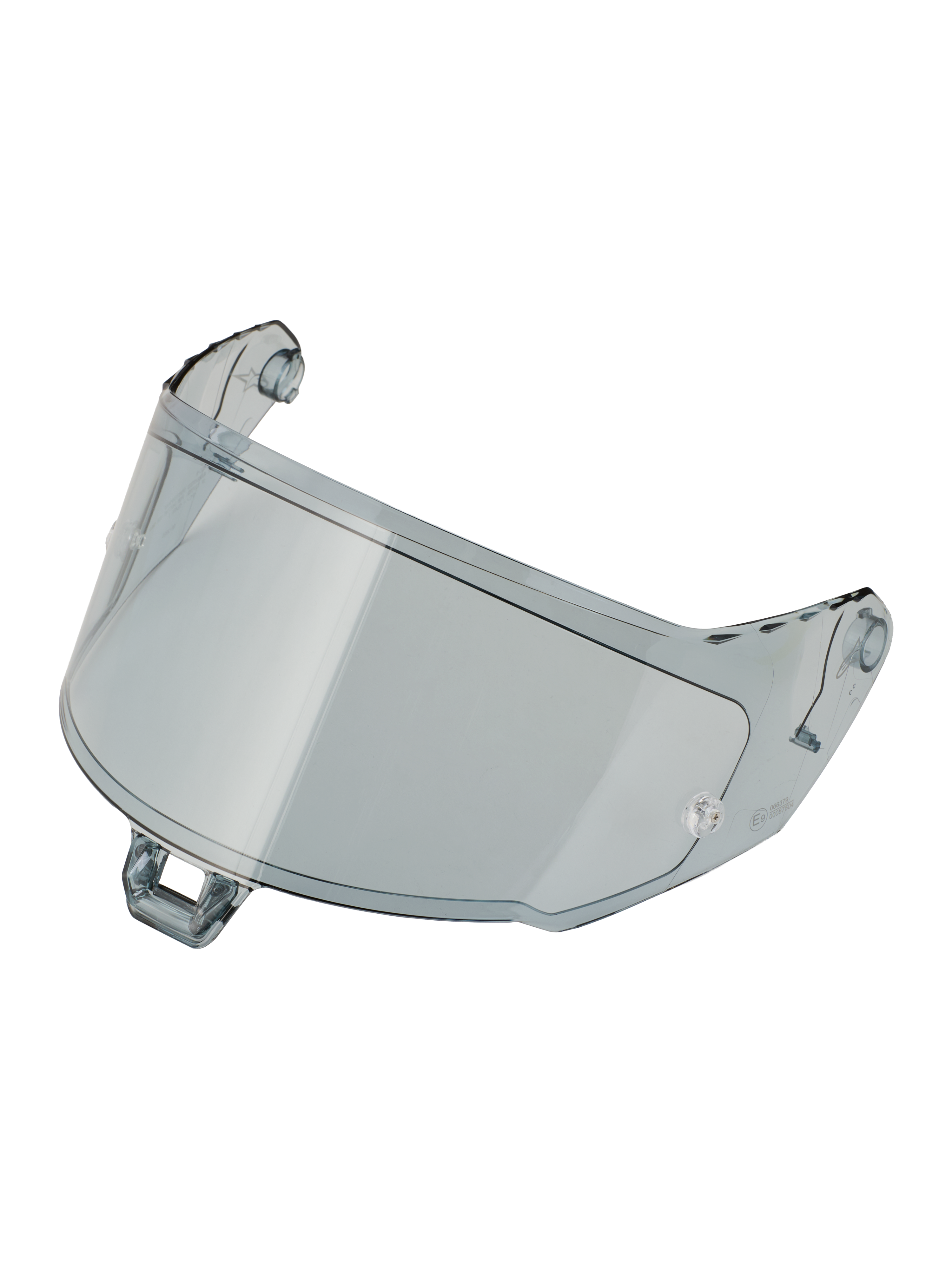Alpinestars Supertech R10/R7 Shield Gen2.1, Light Smoke motorcycle helmet visor replacement part, translucent grey