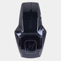 Alpinestars Supertech R10 Top Vent, Helmet Accessory, Black Glossy, replacement part for S-R10 helmets with high-gloss finish and embossed logo