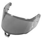 Alpinestars Supertech R10 AFHS-01 Light Smoke Shield, motorcycle racing visor for S-R10 helmets, gray tint.