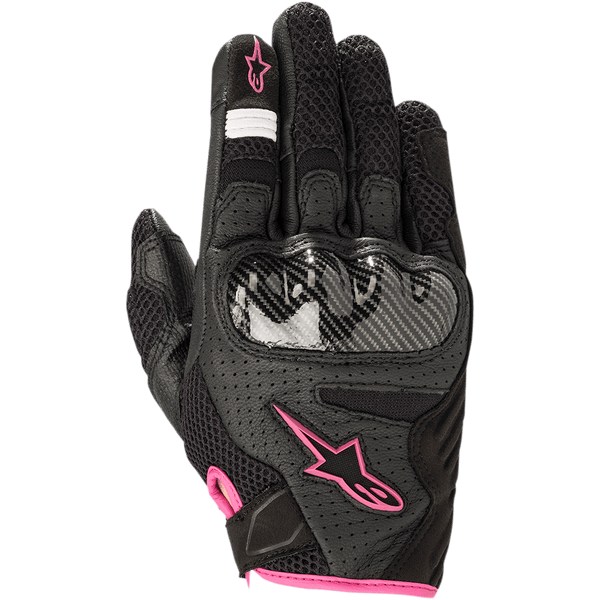 Women Stella SMX1-Air V2 - Black Motorcycle Gloves | Alpinestars®