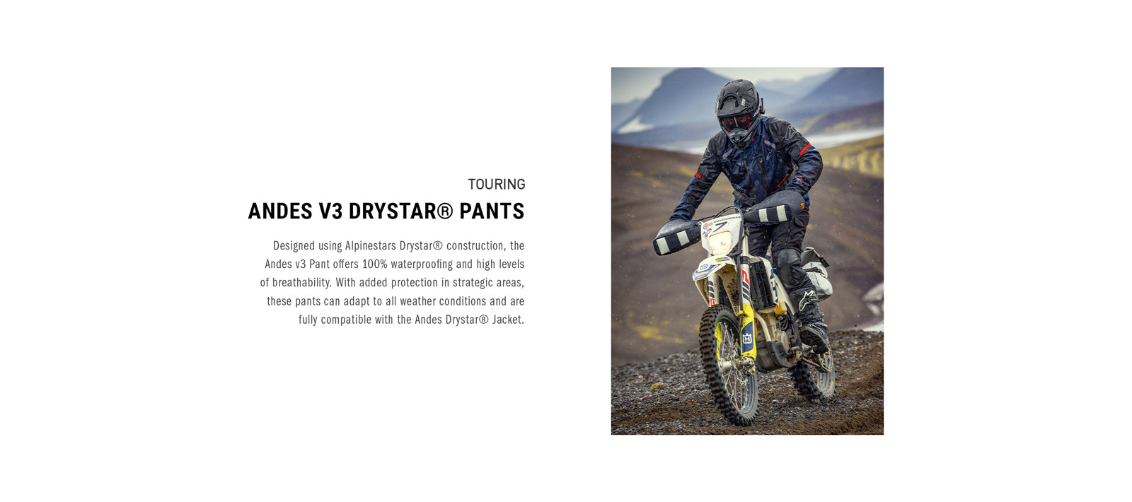 Andes V3 Drystar<sup>®</sup> Pants