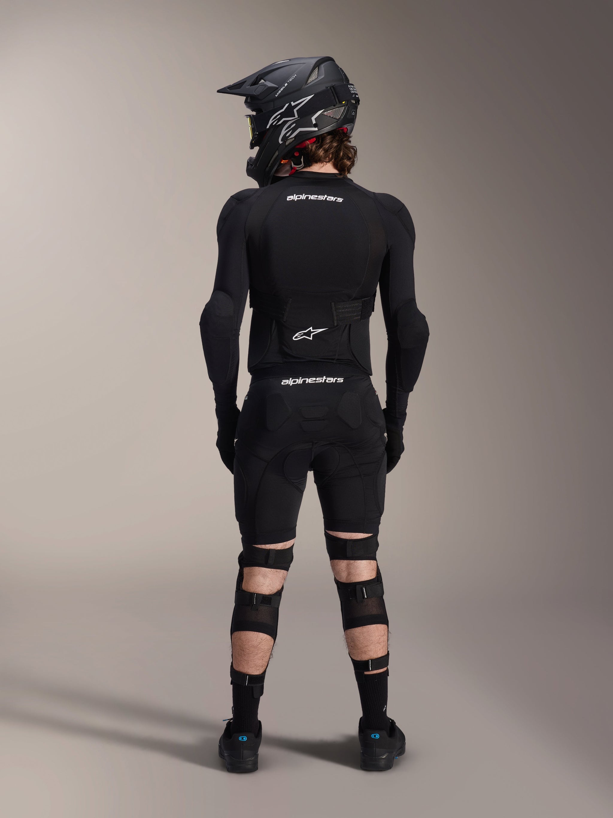 alpina protection gear Alpinestars A-Impact Plasma Pro Knee/shin Guard Black L