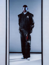 RSRV Axis Leather Hoodie