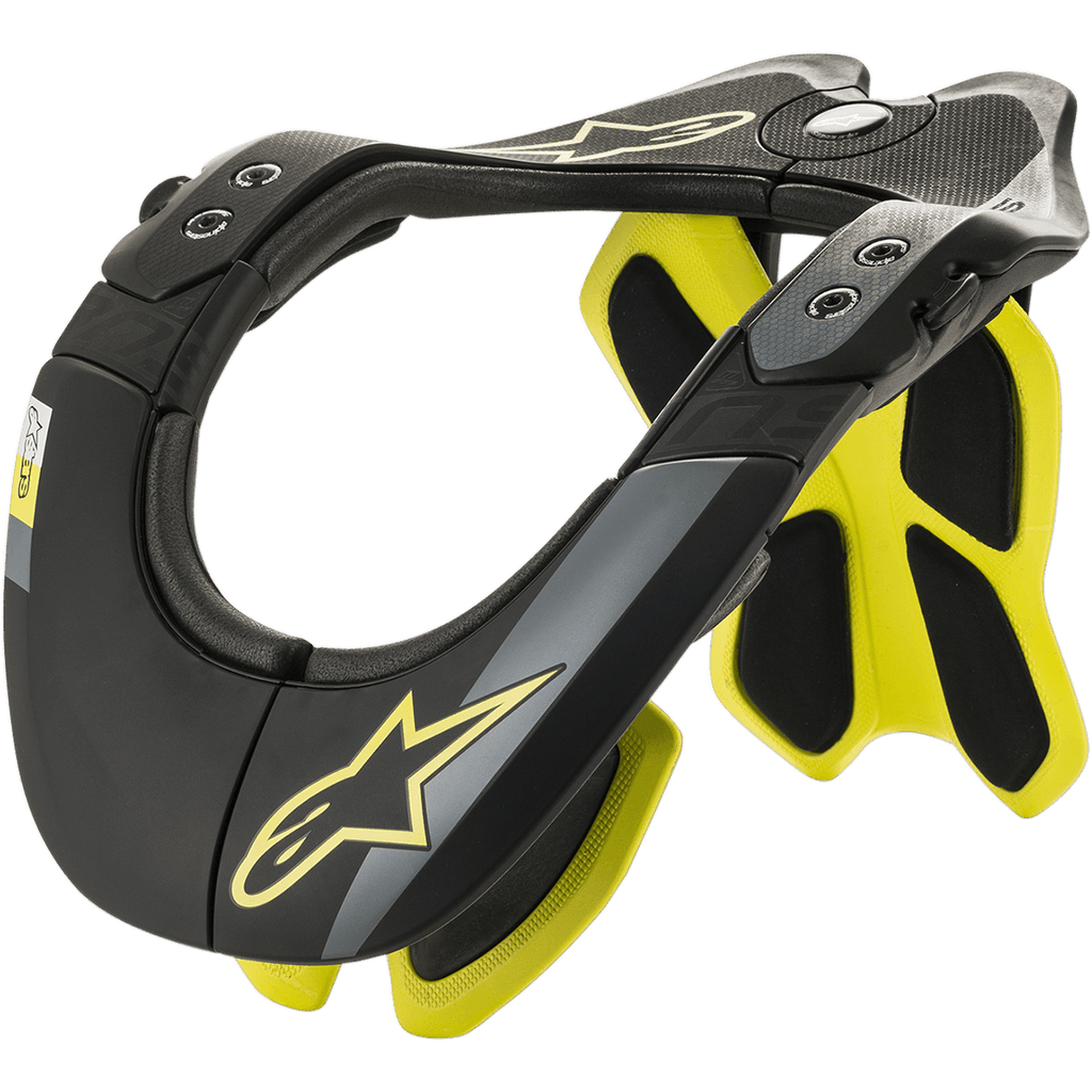 Bns Tech 2 Neck Support - BLACK MOTOCROSS Neck Protection 
