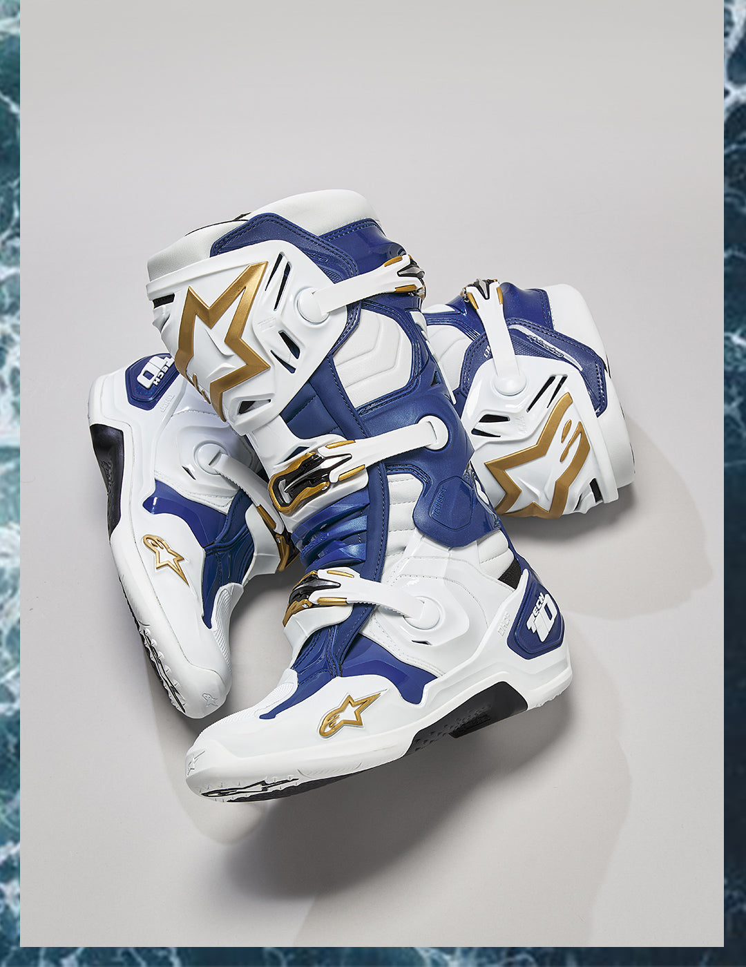 Techstar Dress Whites Tropical LE - Motorcycle Pants | Alpinestars®