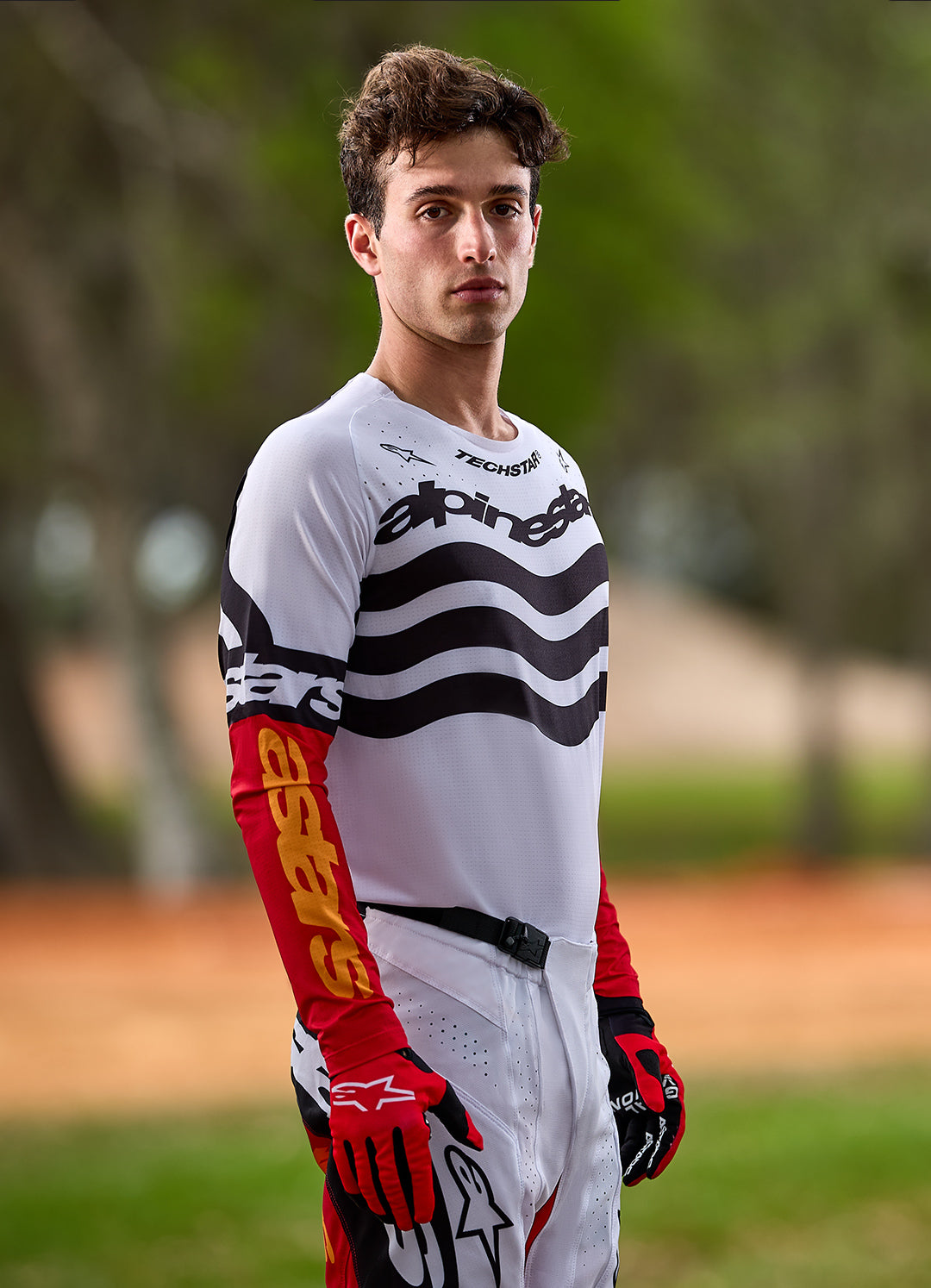 Alpinestars Techstar Nomur 2026 Jersey Orange | [en Alpinestars Techstar Nomur 2026 Jersey Orange | [en