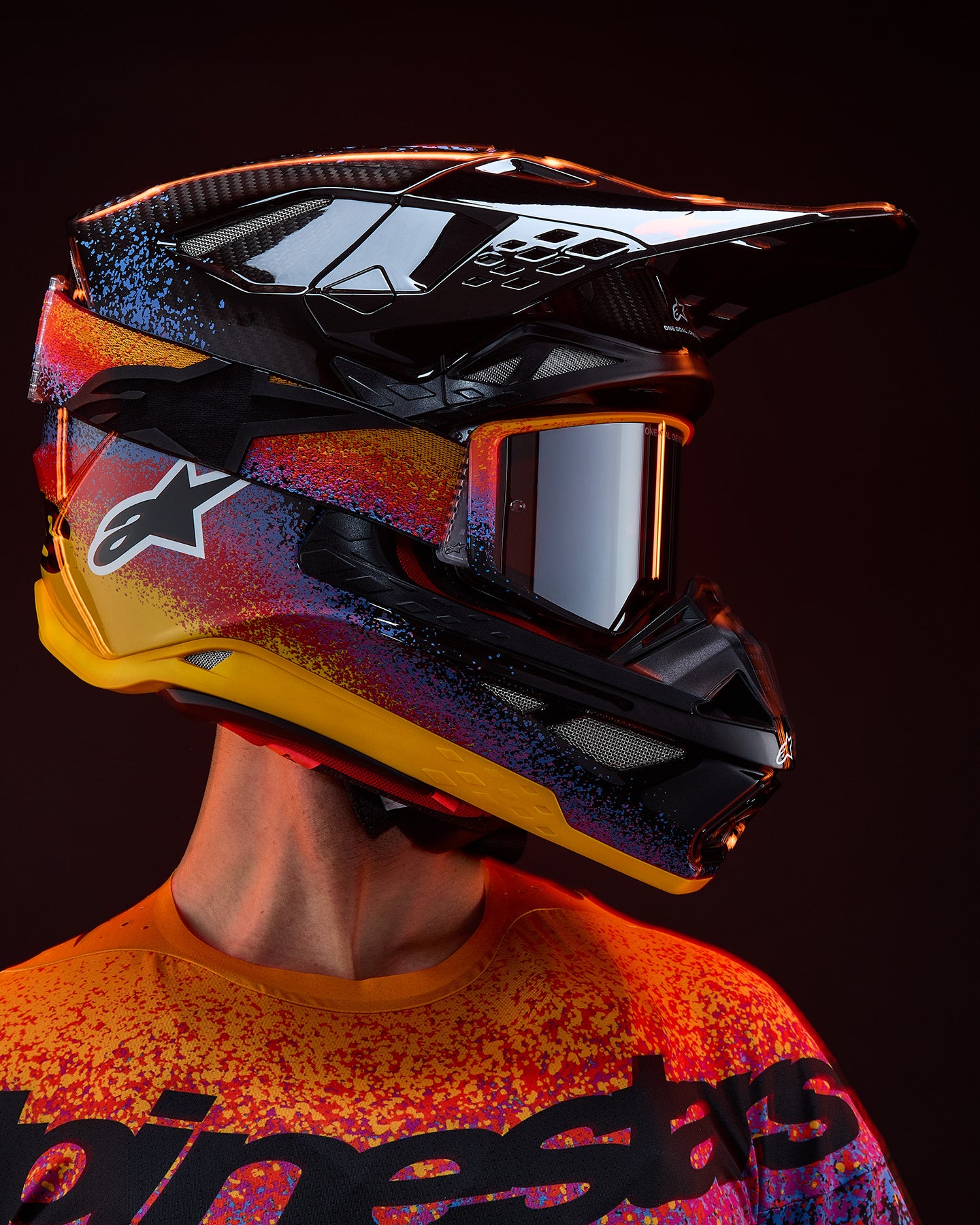 Limited Edition Supertech Black Hole Goggles | Alpinestars