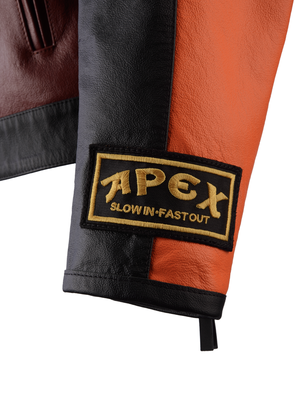 RSRV RACE CRAFT LEATHER JACKET