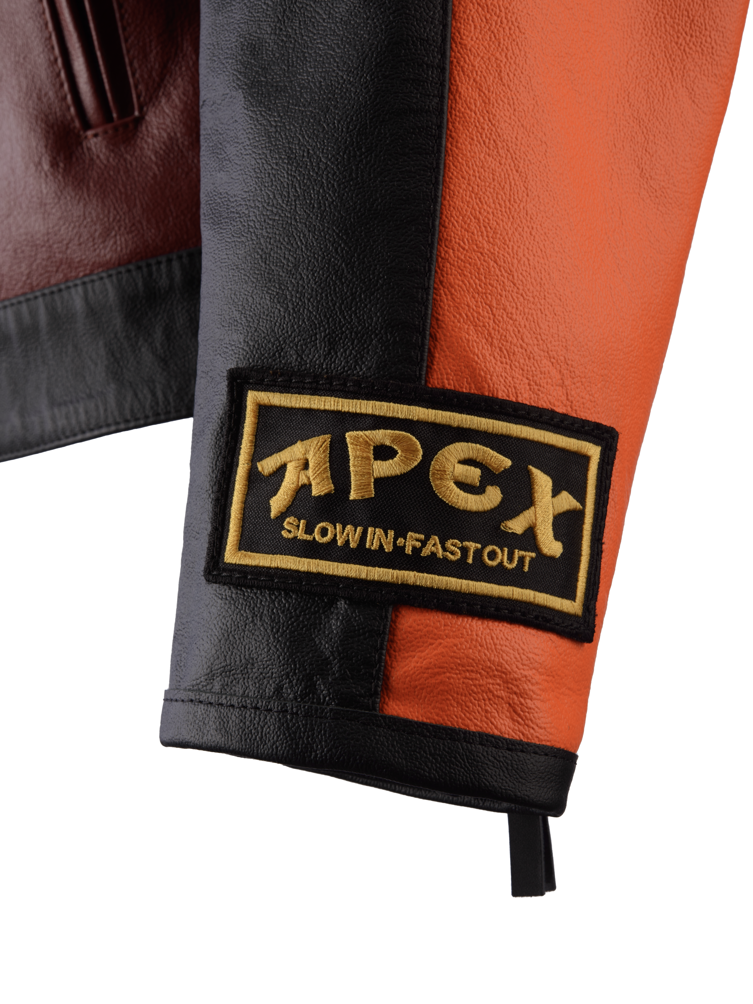 RSRV RACE CRAFT LEATHER JACKET