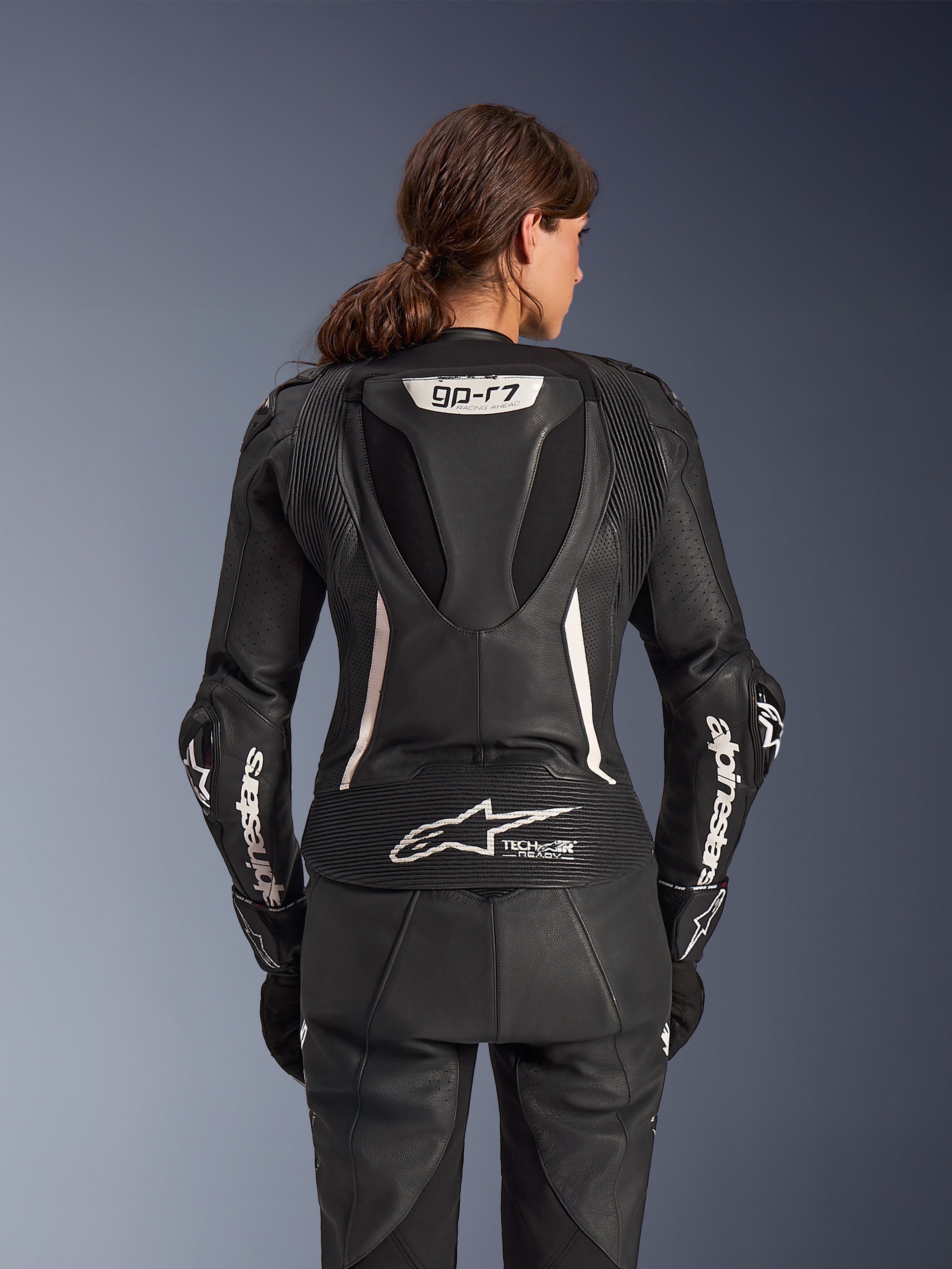 Women Stella Gp-R7 Leather Suit - 2Piece | Alpinestars