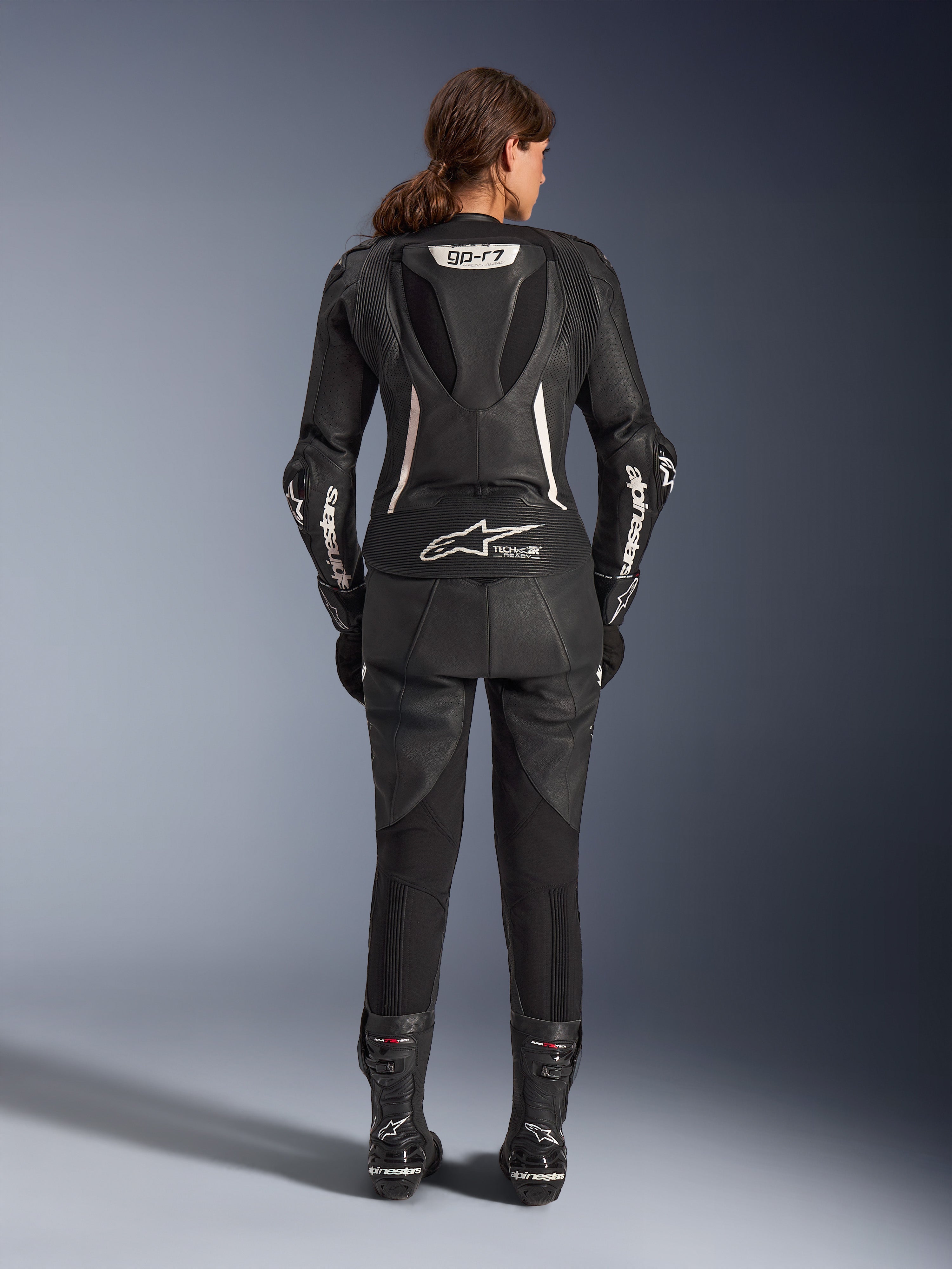 Women Stella Gp-R7 Leather Suit - 2Piece | Alpinestars