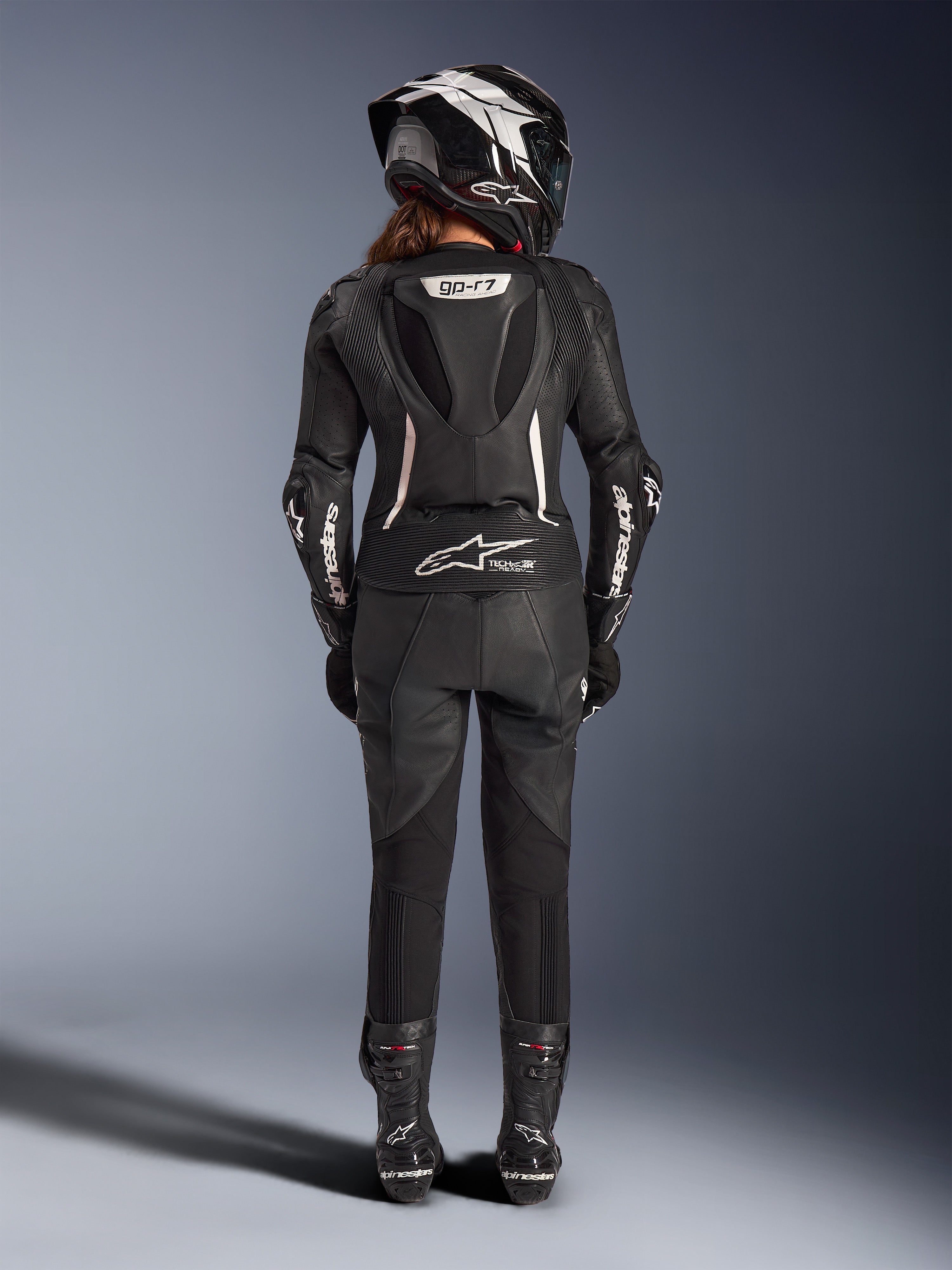 Women Stella Gp-R7 Leather Suit - 2Piece | Alpinestars