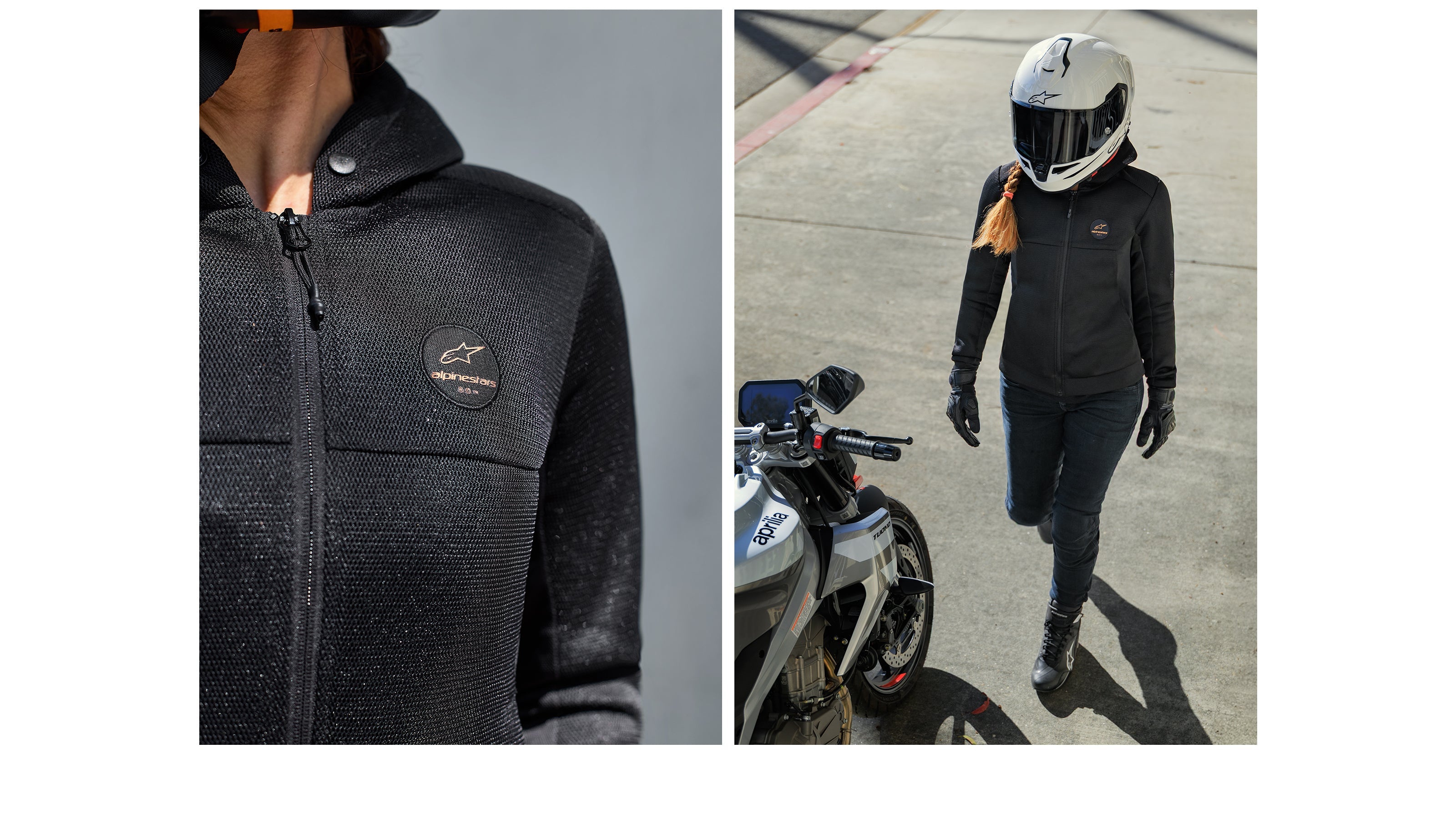 Women Stella Chrome Sprairflow Hoodie | Alpinestars