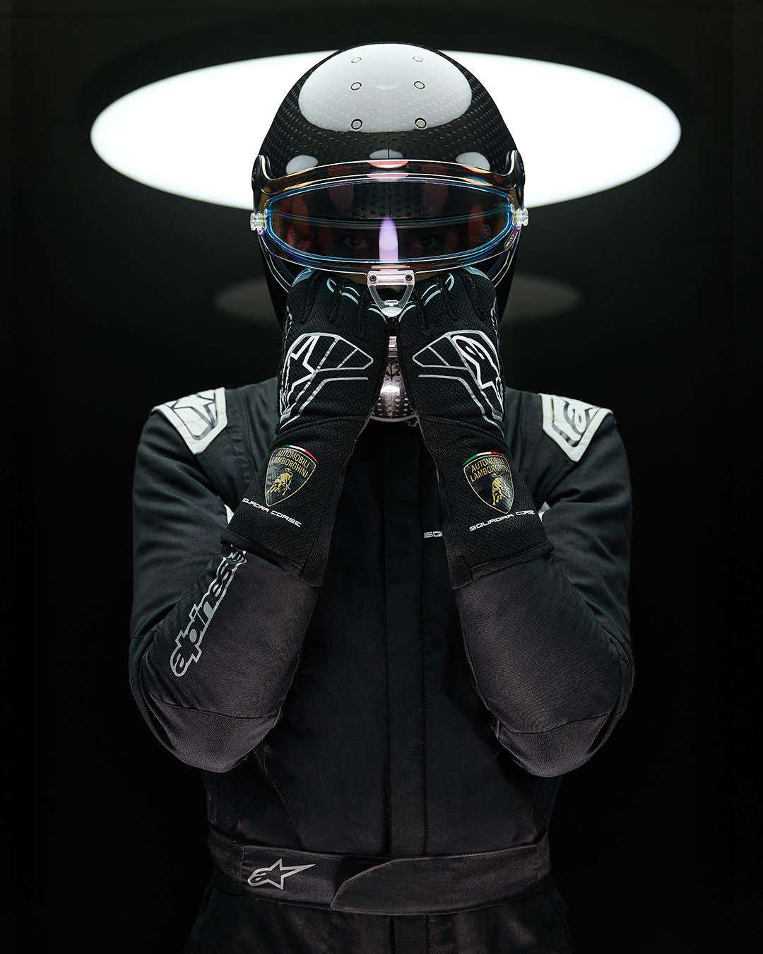 Limited Edition Lamborghini Tech-1 ZX V4 Gloves FIA | Alpinestars®