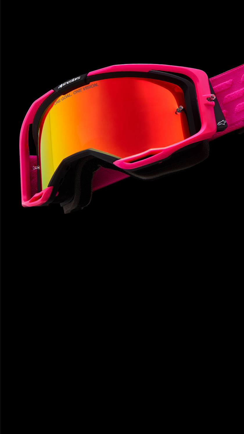 pink motocross goggles Vision 8 Corp - MX Goggles