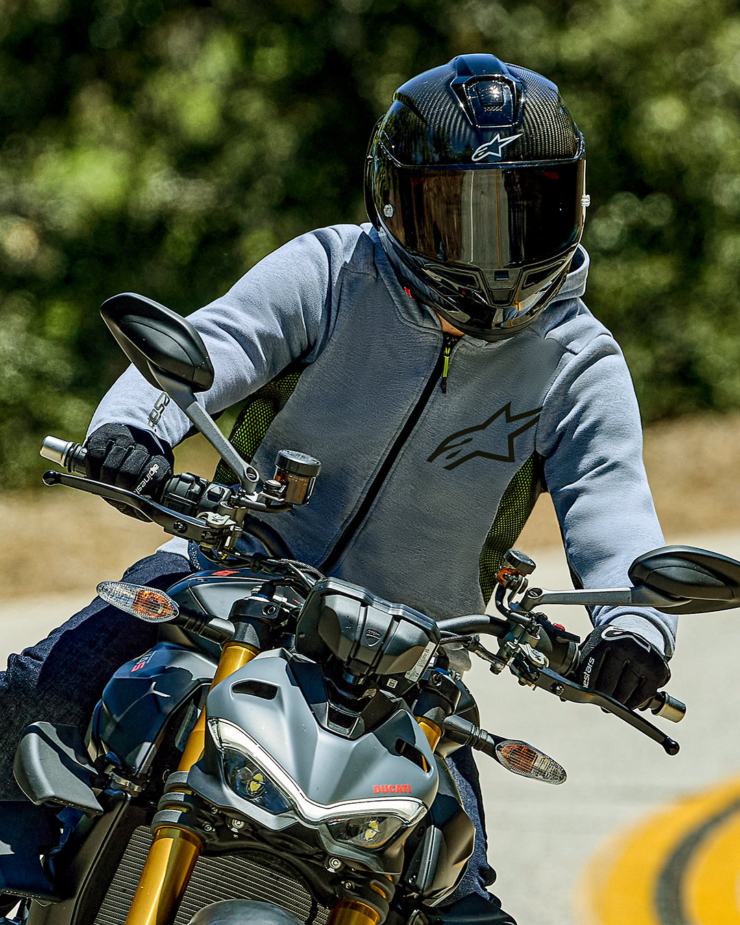 Chrome Air Sport Hoodie - Motorcycle Hoodies | Alpinestars®