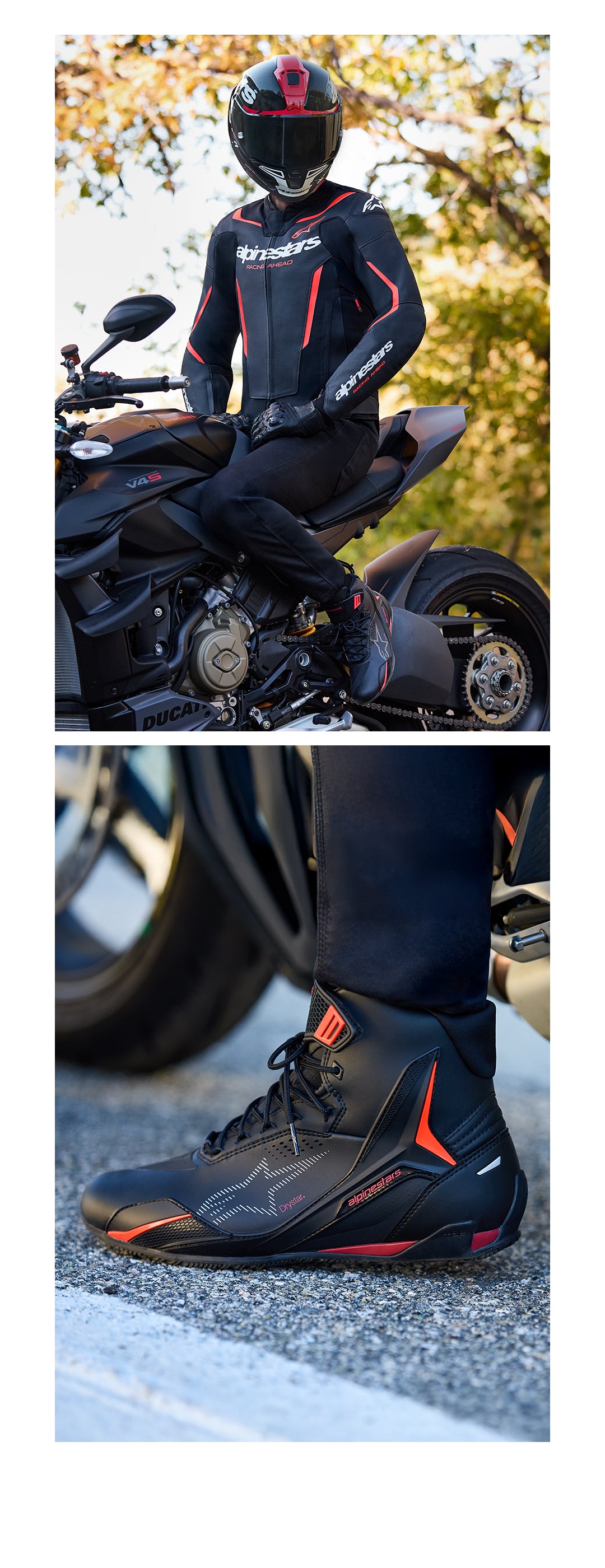 Faster-4 Drystar® - Motorcycle Shoes | Alpinestars®